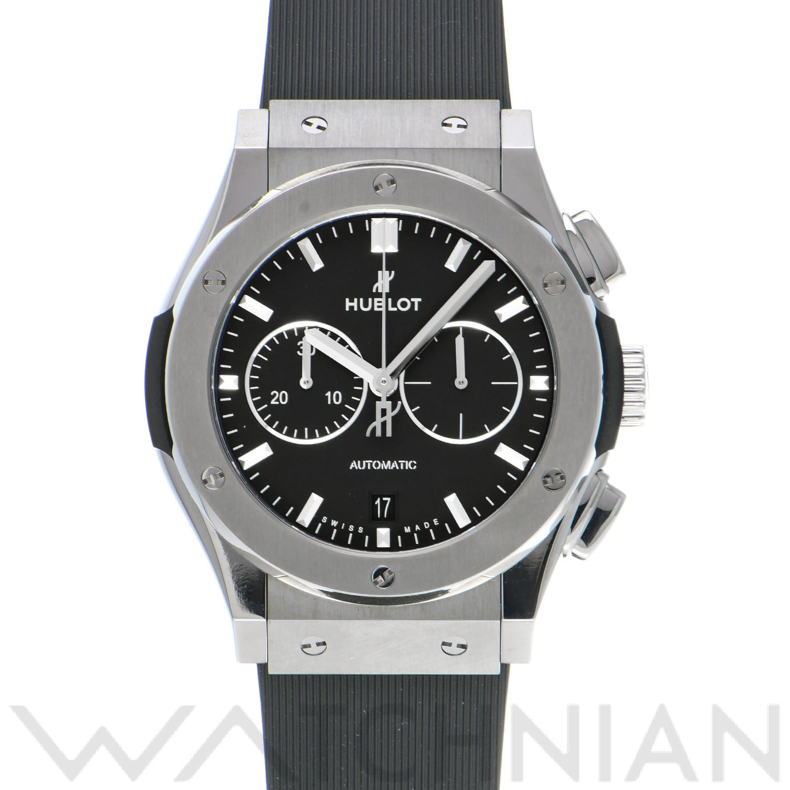 ウブロ / HUBLOT クラシックフュージョン クロノグラフ チタニウム 541.NX.1171.RX マットブラック メンズ 時計 【中古】【wristwatch】