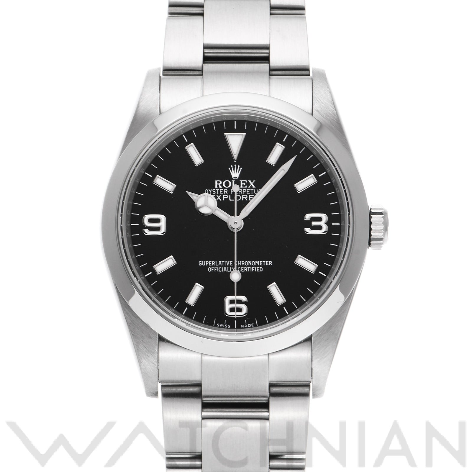 ロレックス エクスプローラー 114270 ブラック メンズ 時計 【中古】【wristwatch】