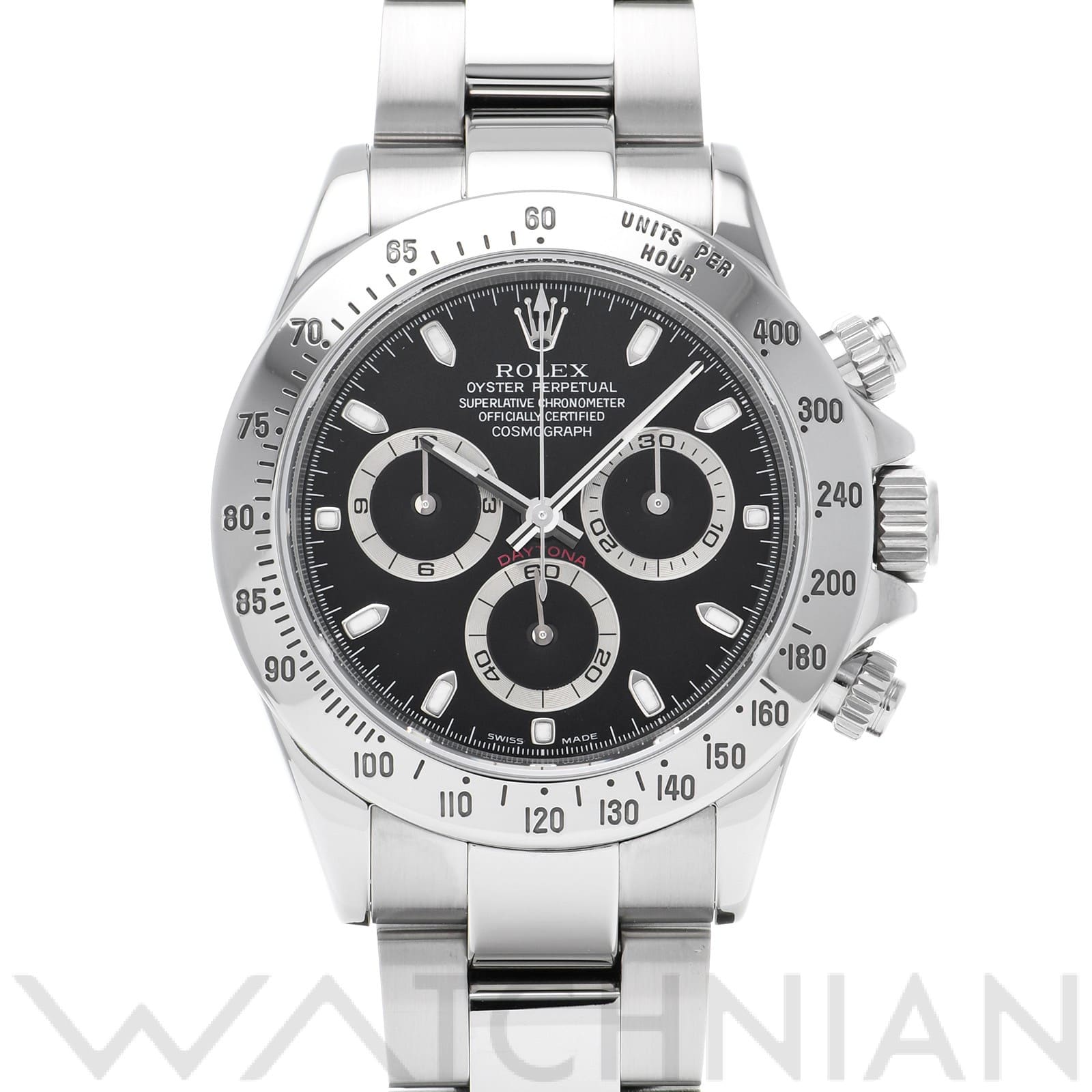 ロレックス コスモグラフ デイトナ 116520 ブラック メンズ 時計 【中古】【wristwatch】