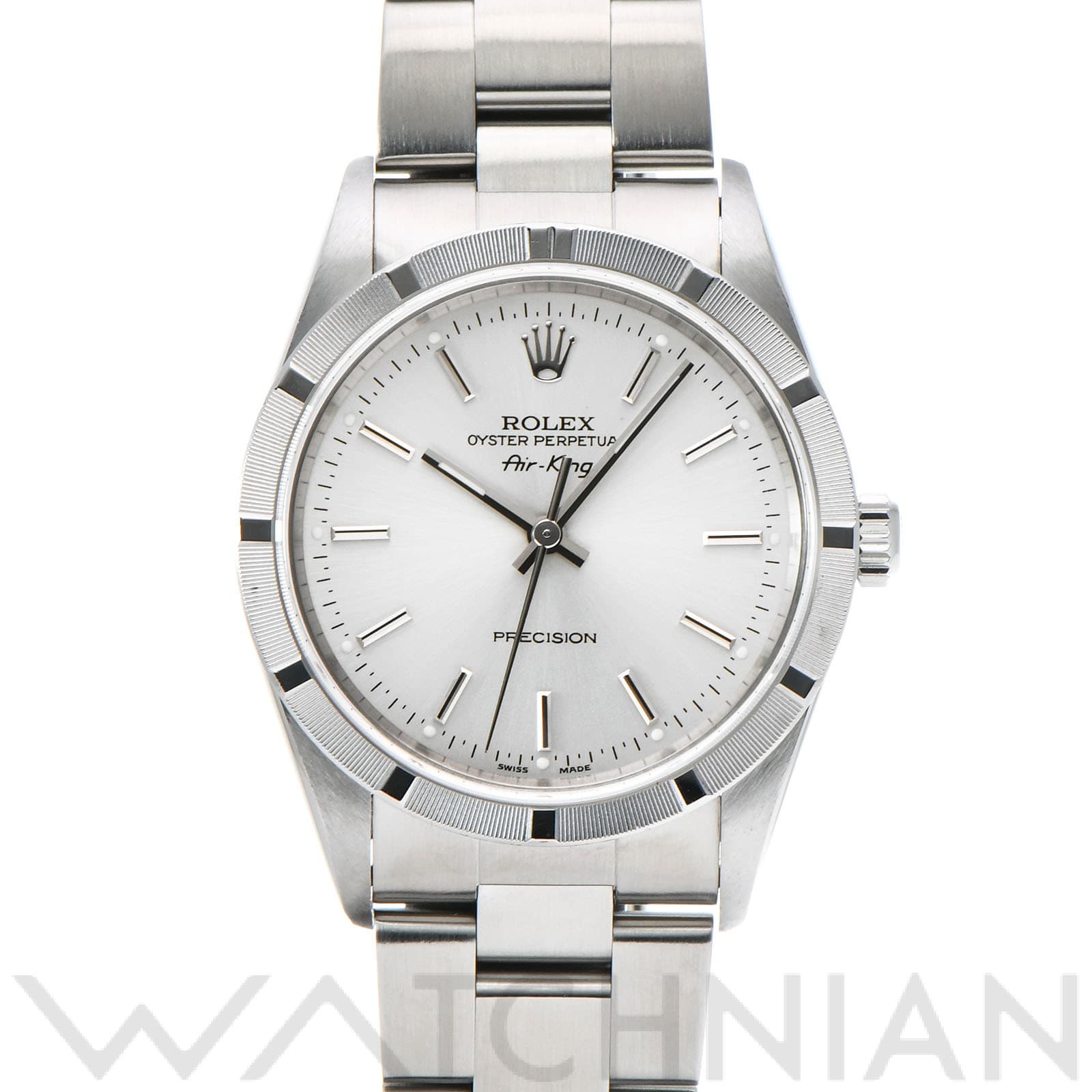 ロレックス / ROLEX エアキング 14010 シルバー メンズ 時計 【中古】【wristwatch】