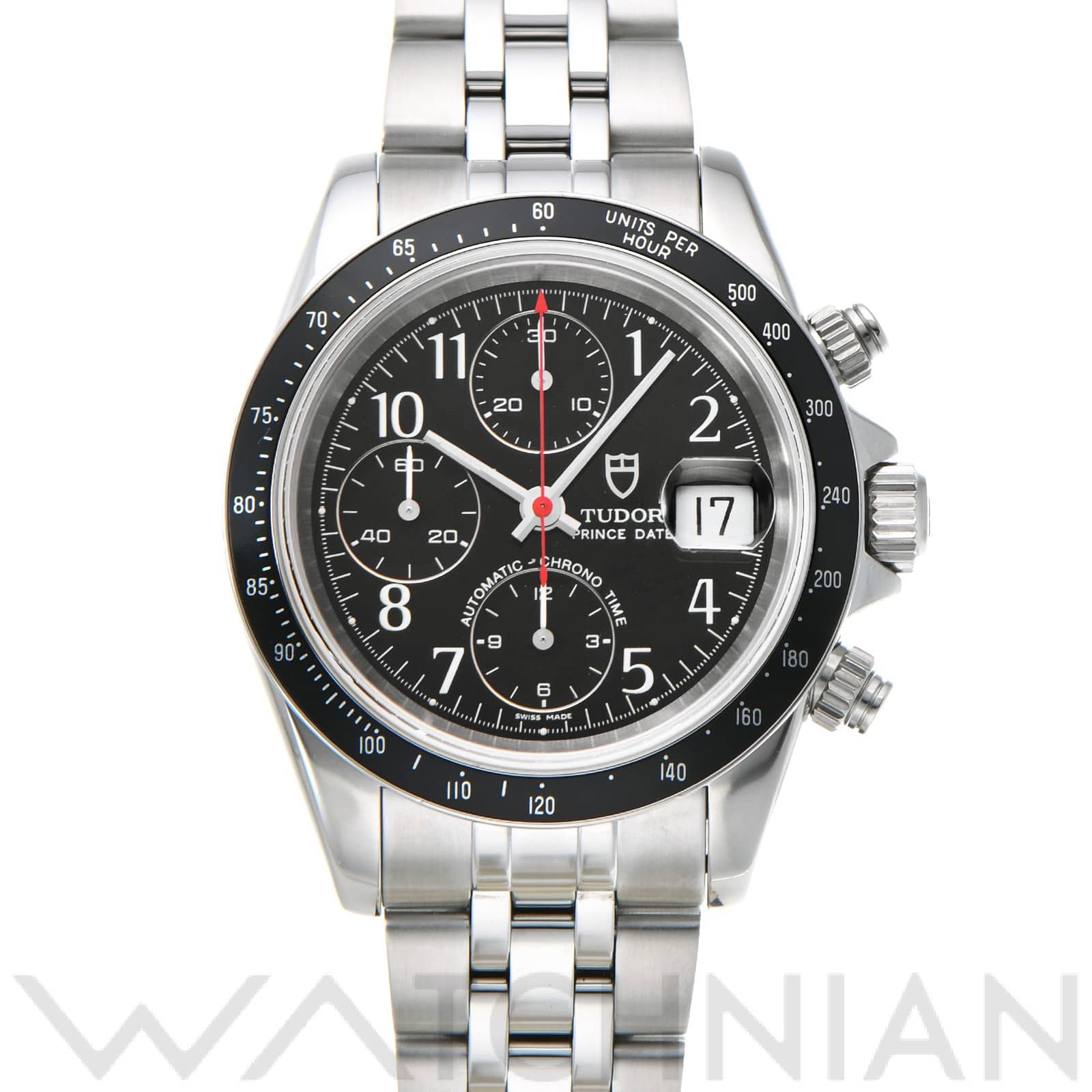 チューダー / チュードル / TUDOR クロノタイム 79260P ブラック メンズ 時計 【中古】【wristwatch】