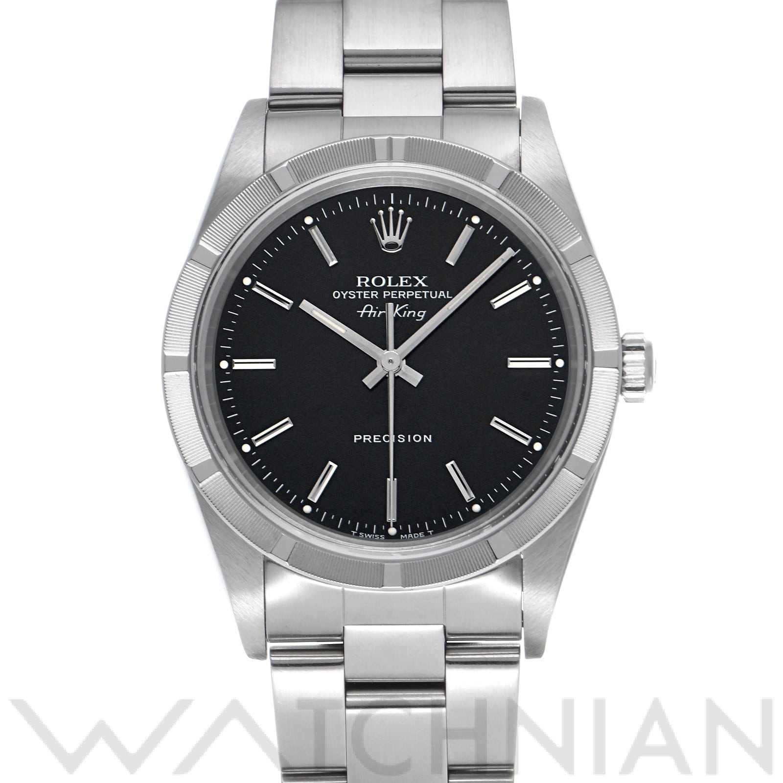 ロレックス / ROLEX エアキング 14010 ブラック メンズ 時計 【中古】【wristwatch】