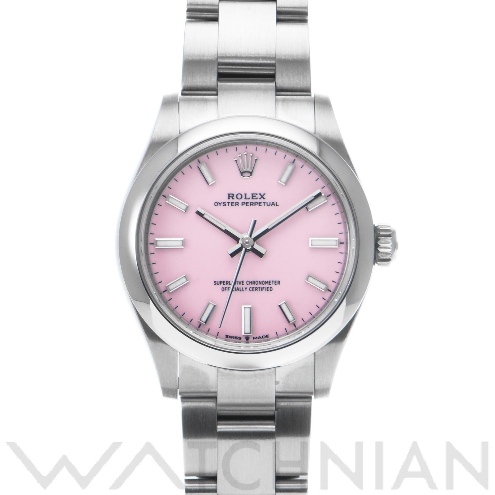 ロレックス / ROLEX オイスターパーペチュアル 31 277200 キャンディピンク ユニセックス 時計 【中古】【wristwatch】