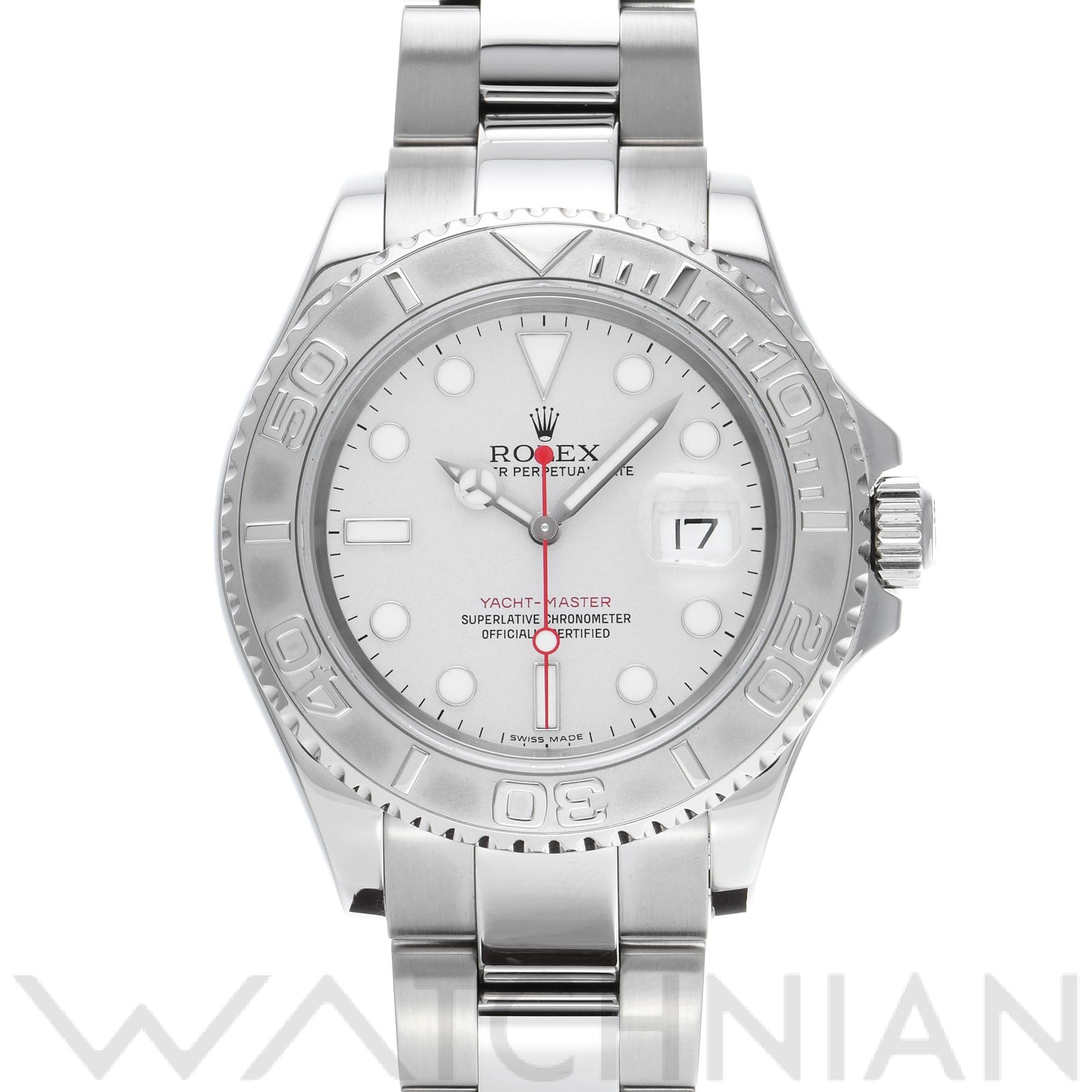 ロレックス / ROLEX ヨットマスター ロレジウム 16622 グレー メンズ 時計 【中古】【wristwatch】