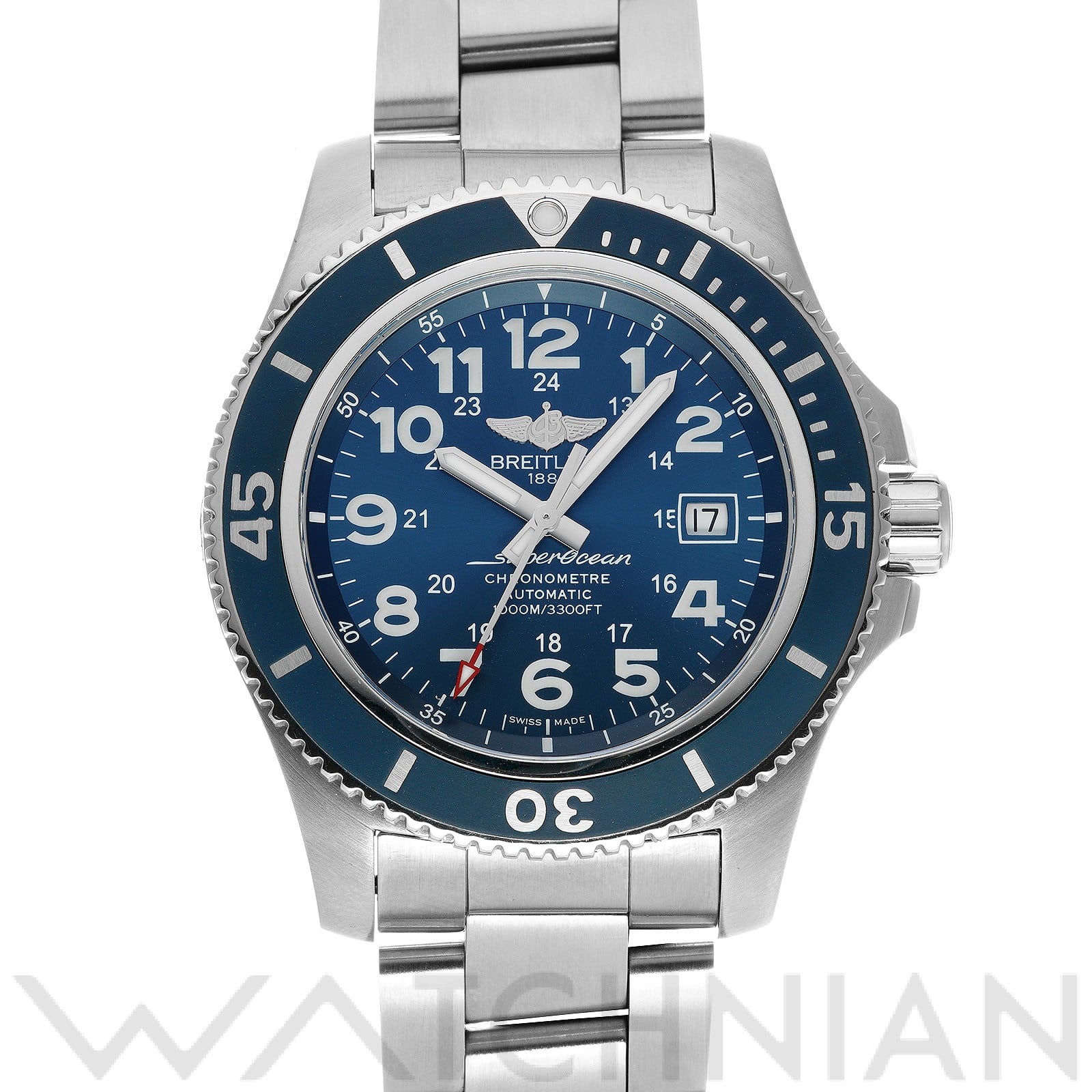 ブライトリング / BREITLING スーパーオーシャン II 44 A17392D8/C910 ブルー メンズ 時計 【中古】【wristwatch】