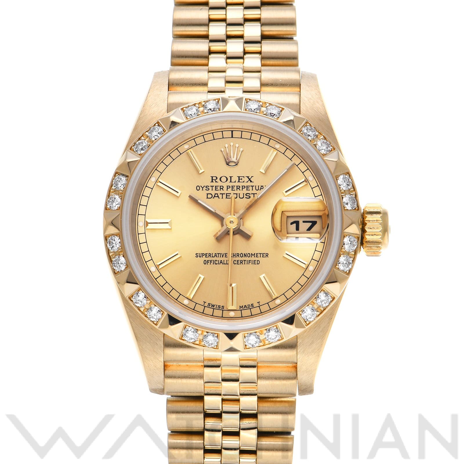 ロレックス / ROLEX デイトジャスト 69258 シャンパン レディース 時計 【中古】【wristwatch】
