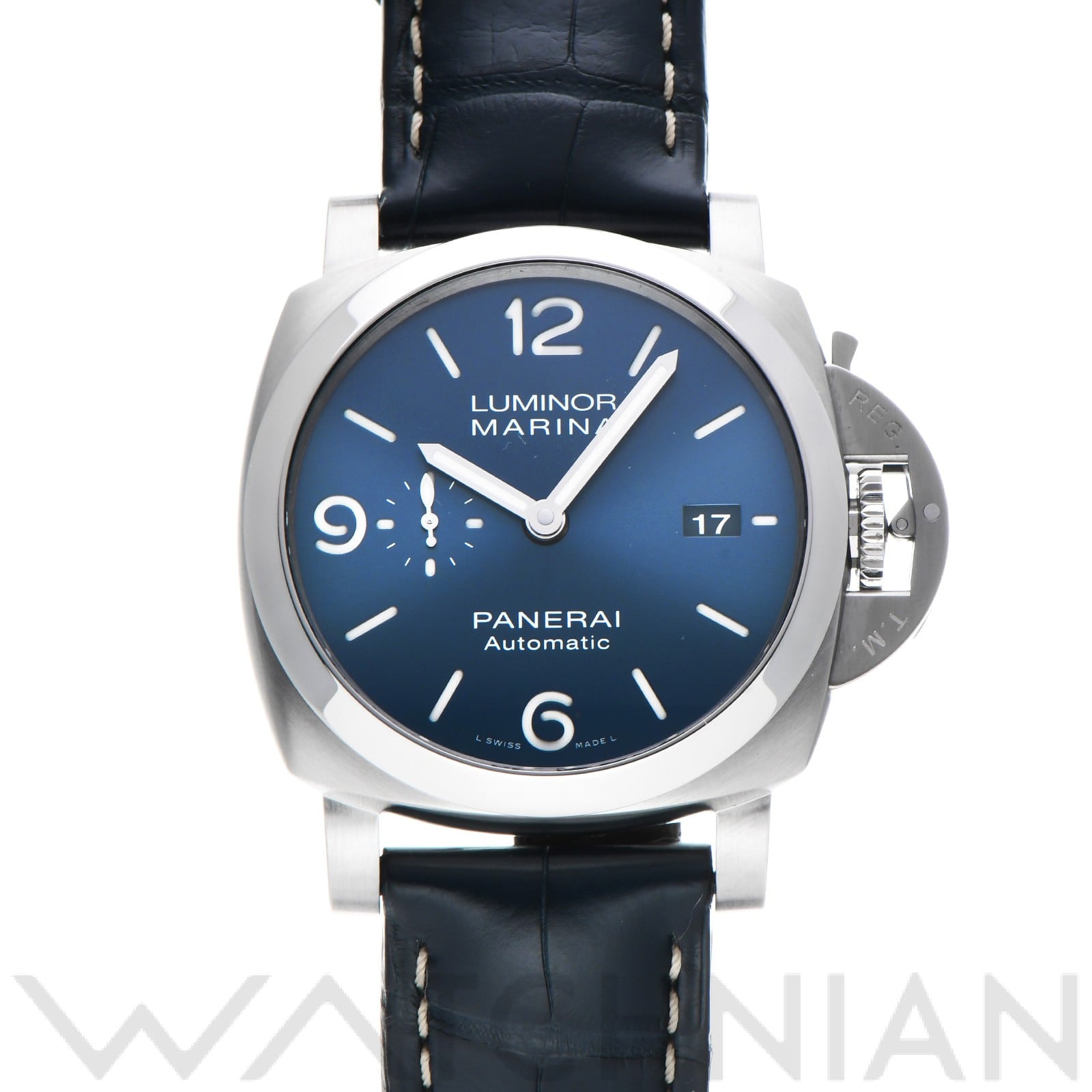 パネライ / PANERAI ルミノールマリーナ PAM01313 ブルー メンズ 時計 【中古】【wristwatch】