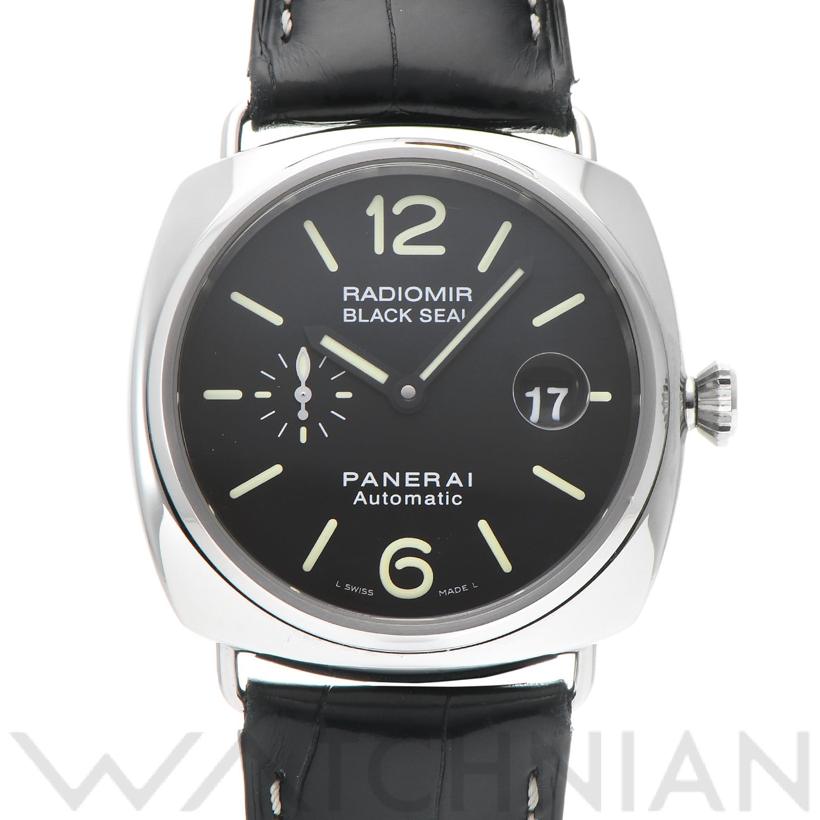 パネライ / PANERAI ラジオミール ブラックシール オートマティック PAM00287 ブラック メンズ 時計 【中古】【wristwatch】