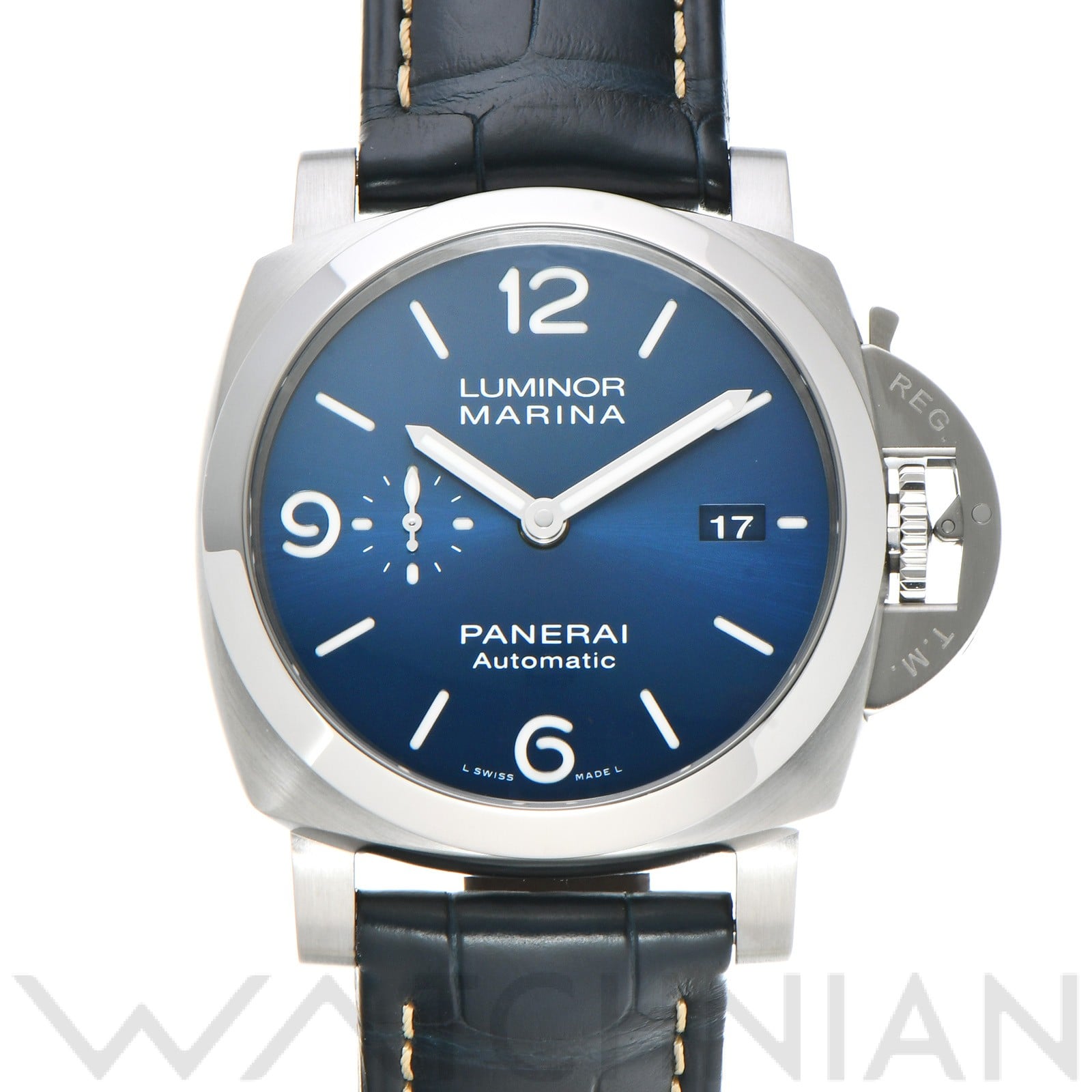 パネライ / PANERAI ルミノールマリーナ PAM01313 ブルー メンズ 時計 【中古】【wristwatch】