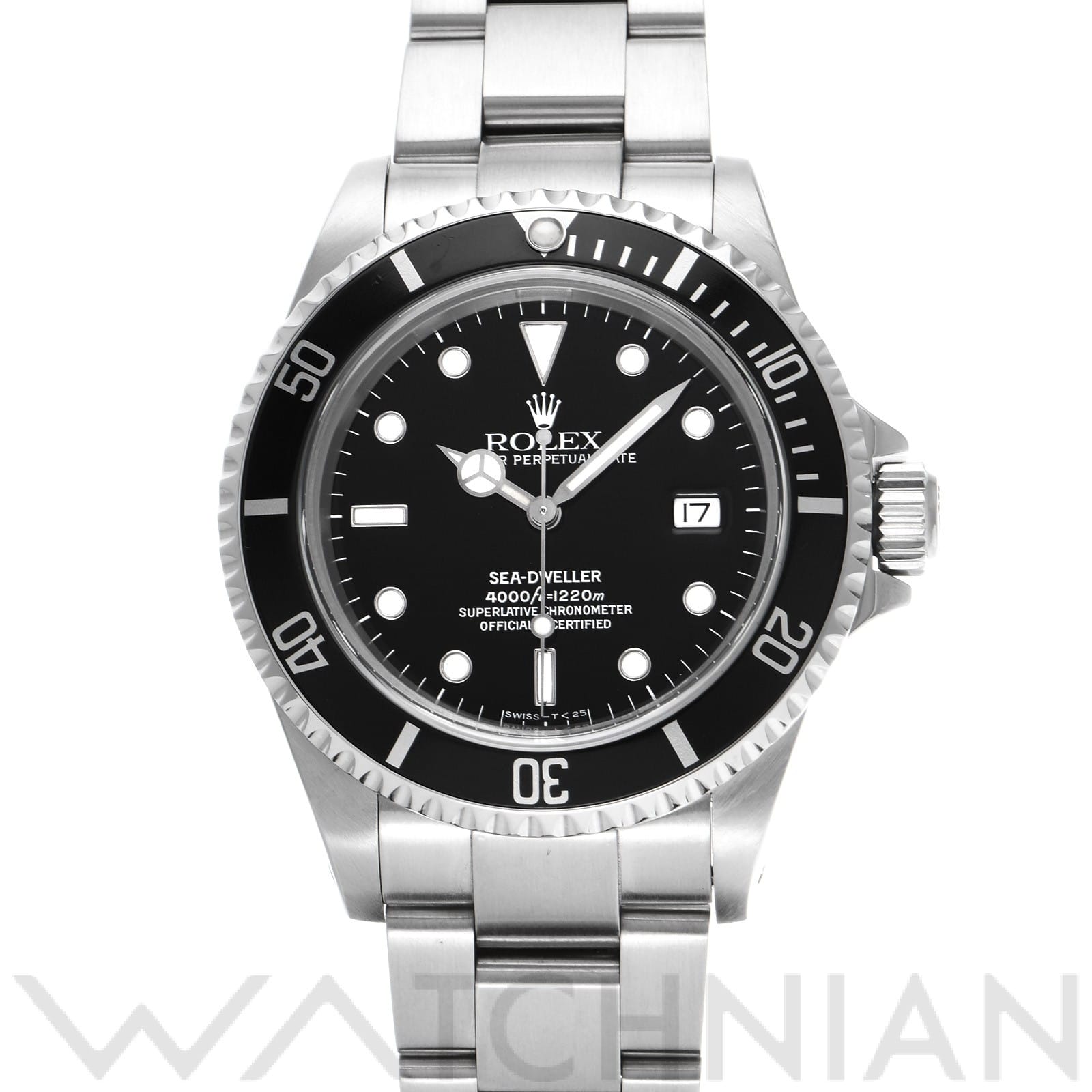 ロレックス シードゥエラー 16600 ブラック メンズ 時計 【中古】【wristwatch】