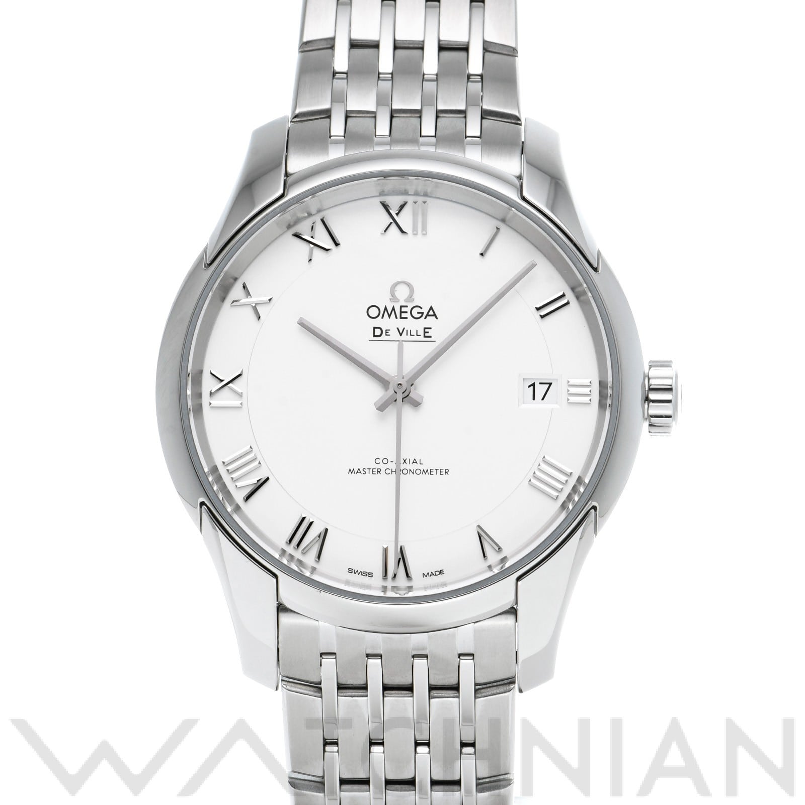 オメガ / OMEGA デ・ヴィル アワービジョン コーアクシャル マスタークロノメーター 433.10.41.21.02.001 シルバー メンズ 時計 【中古】【wristwatch】