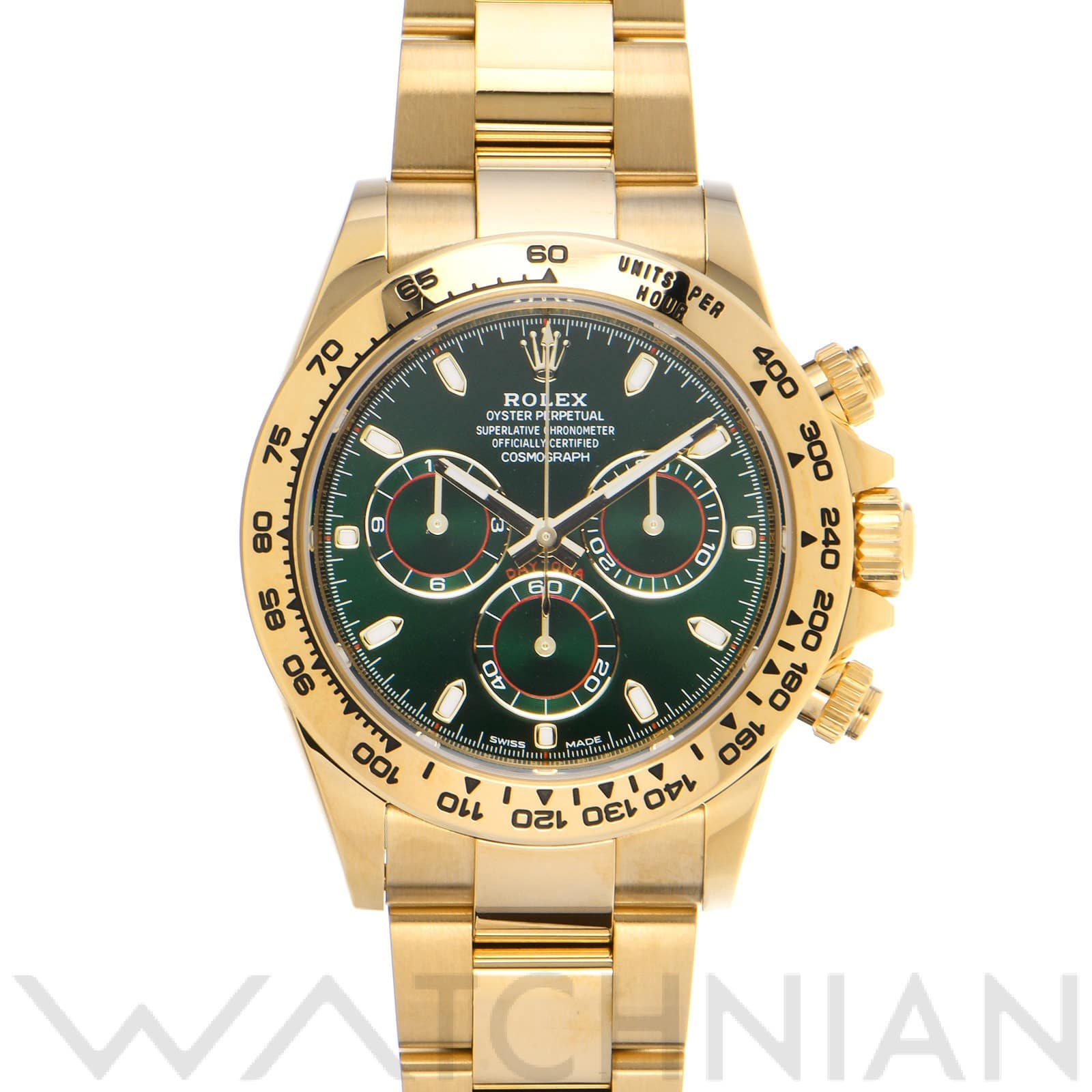 ロレックス コスモグラフ デイトナ 116508 ブライトグリーン メンズ 時計 【中古】【wristwatch】