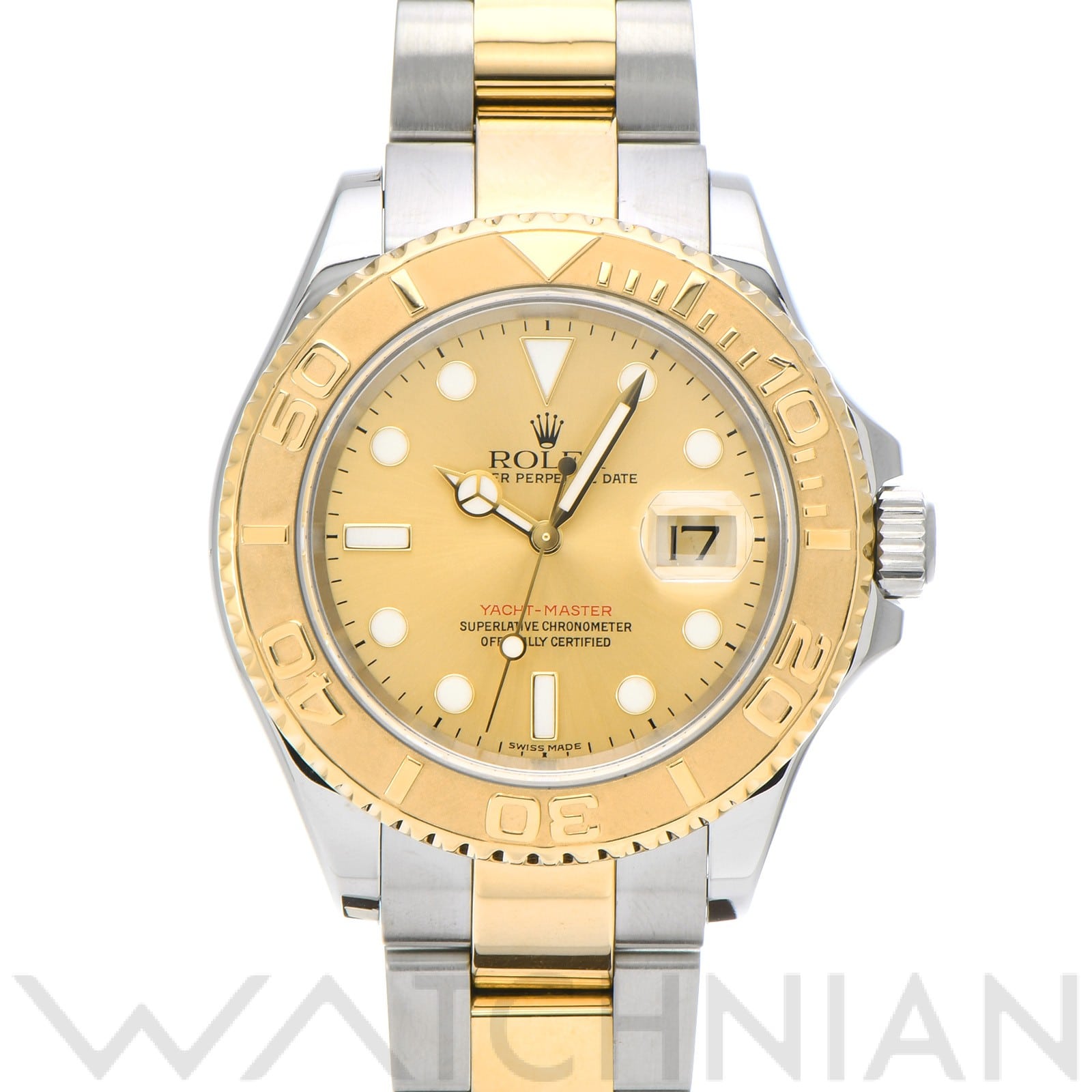 ヨットマスター 16623 D番(2005年頃製造) シャンパン ロレックス ROLEX メンズ 【中古】