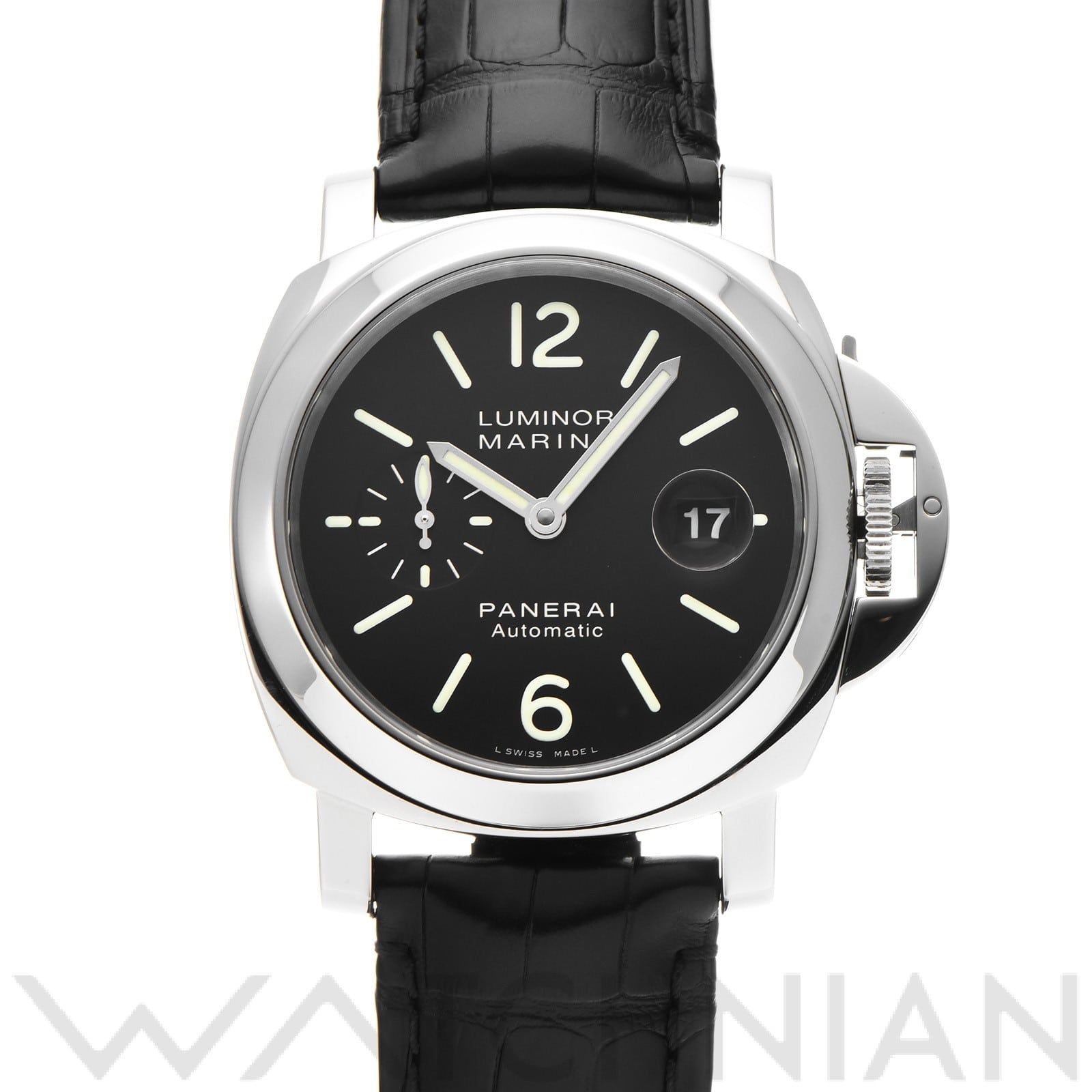 パネライ / PANERAI ルミノールマリーナ PAM00104 ブラック メンズ 時計 【中古】【wristwatch】