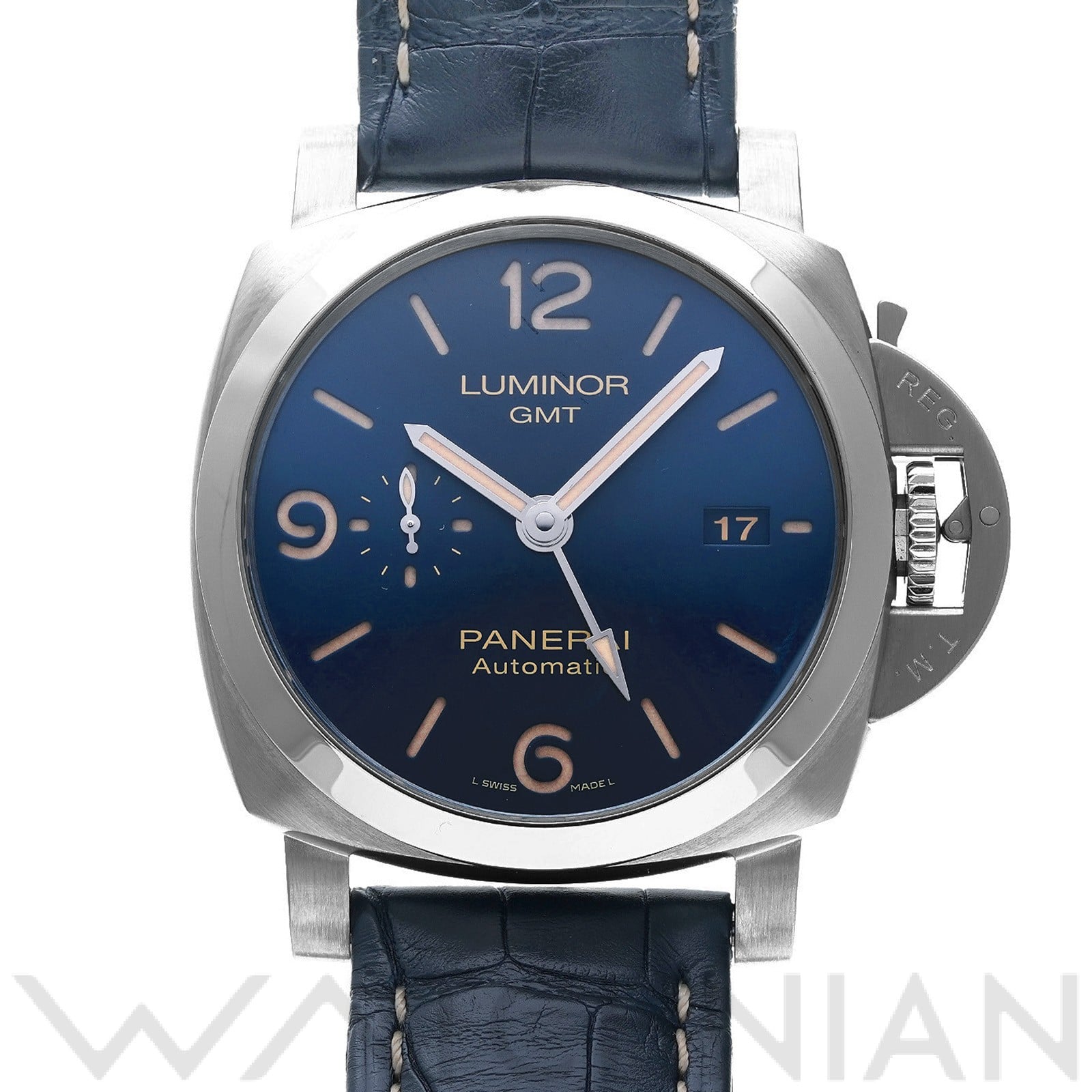 パネライ / PANERAI ルミノール GMT PAM01033 ブルー メンズ 時計 【中古】【wristwatch】
