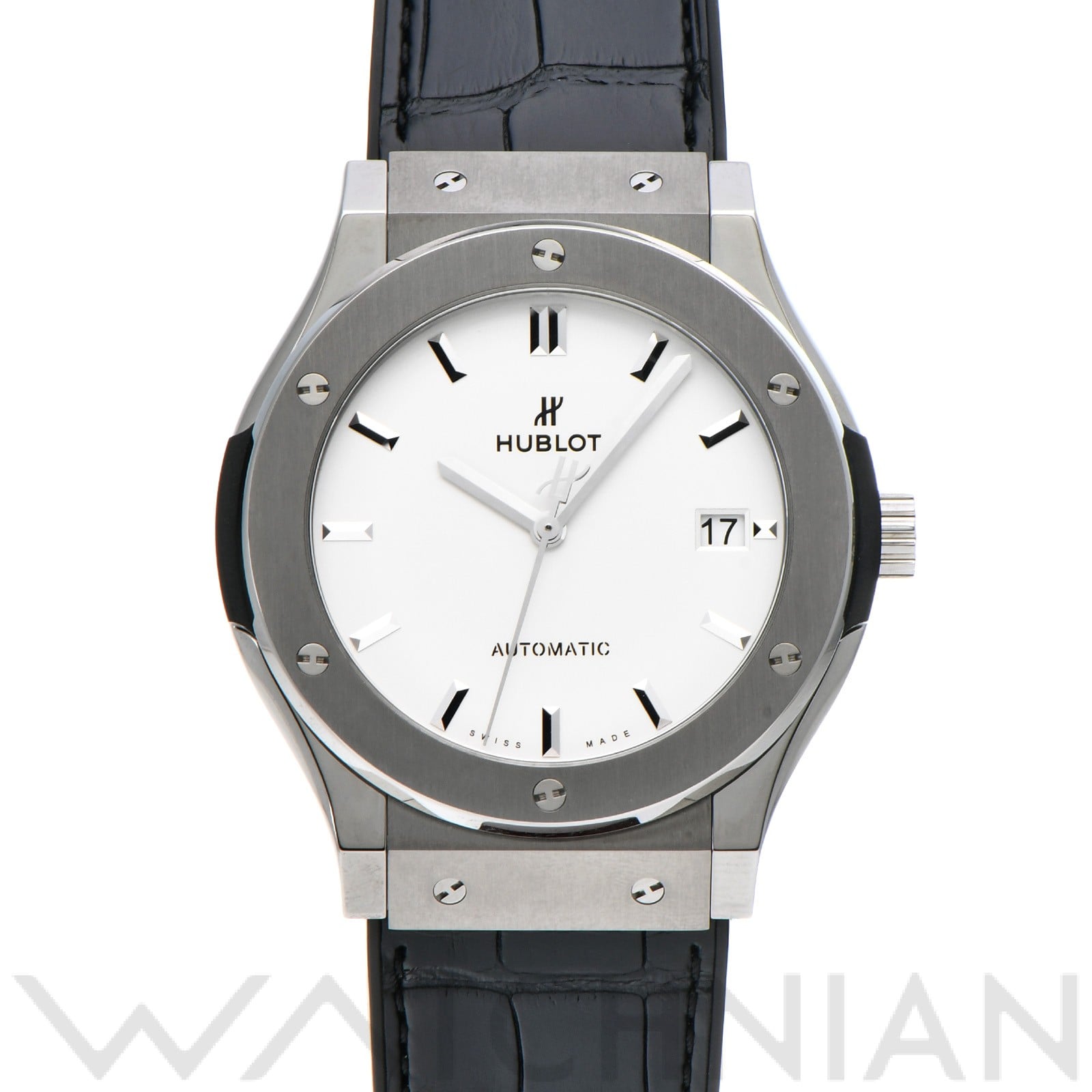 ウブロ / HUBLOT クラシックフュージョン チタニウム オパリン 511.NX.2611.LR オパリン メンズ 時計 【中古】【wristwatch】