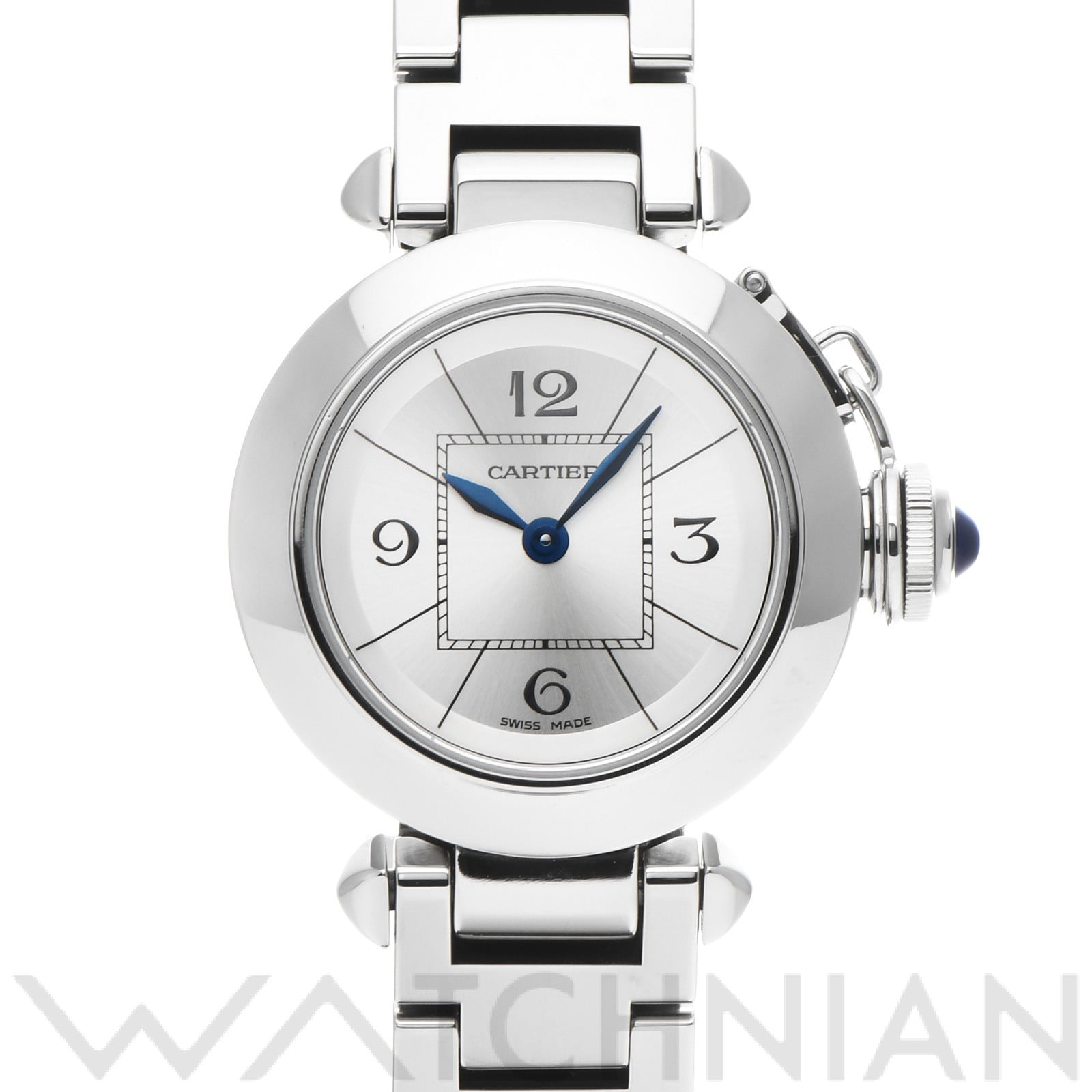 カルティエ / CARTIER ミスパシャ W3140007 シルバー レディース 時計 【中古】【wristwatch】