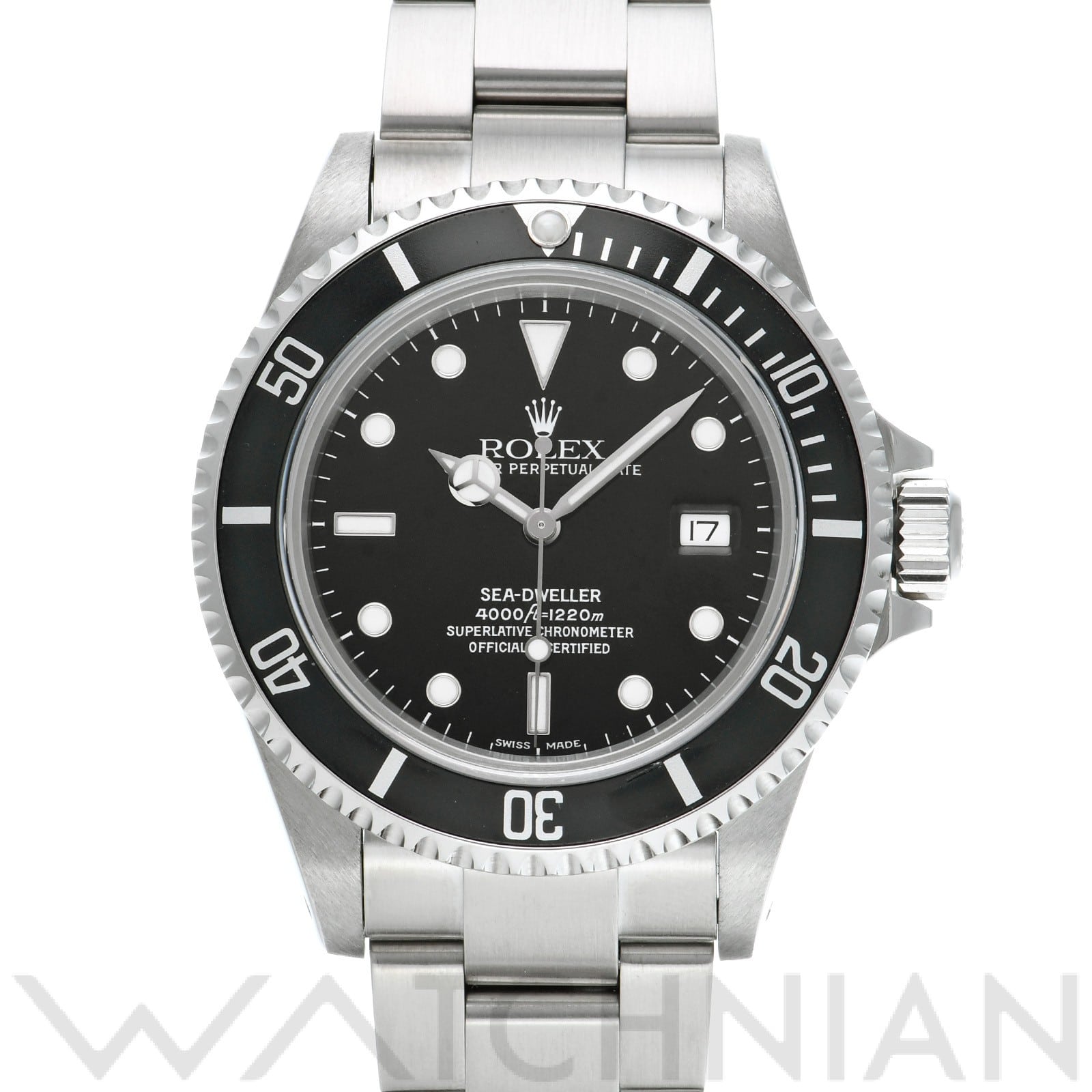 ロレックス シードゥエラー 16600 ブラック メンズ 時計 【中古】【wristwatch】