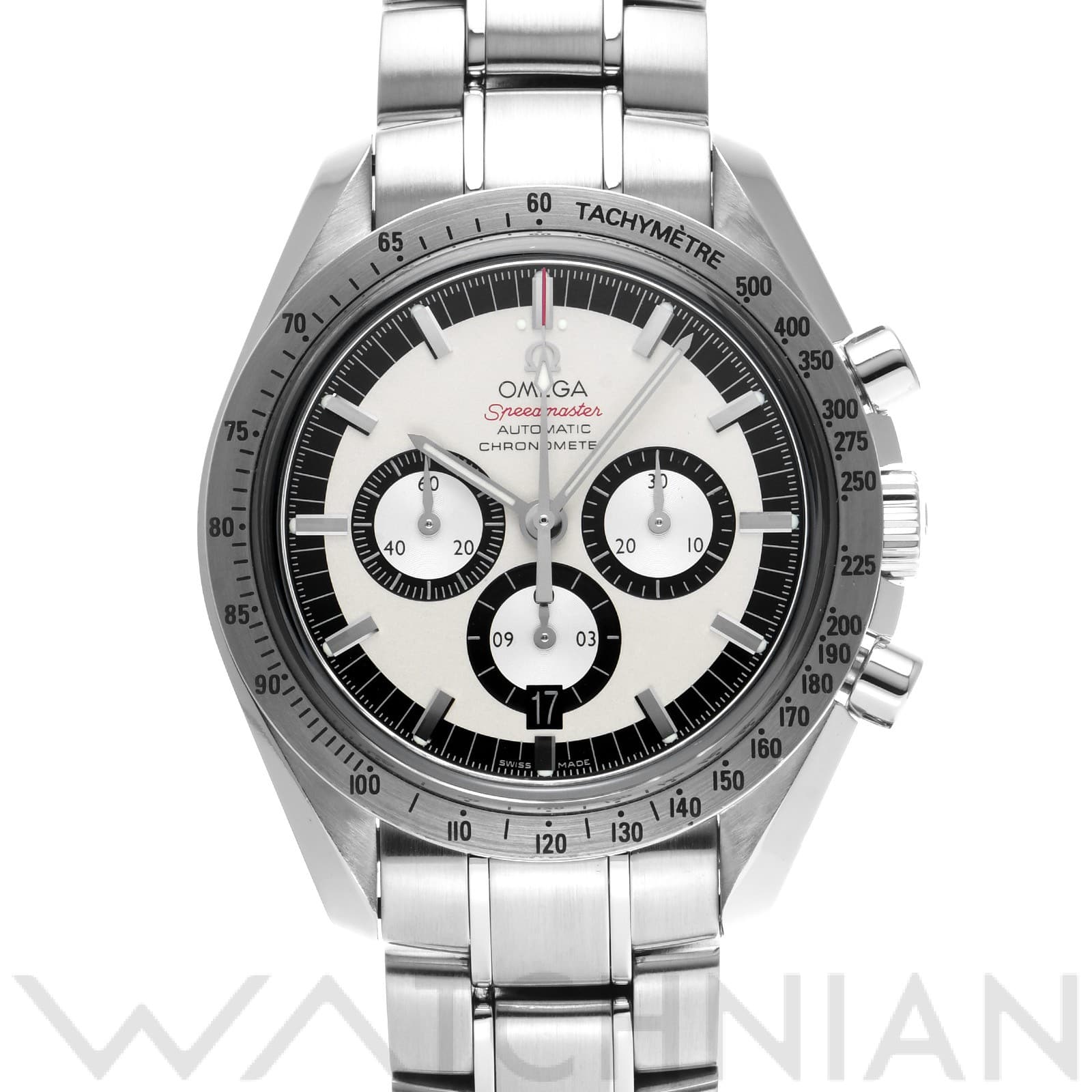 オメガ / OMEGA スピードマスター レーシング ミハエル・シューマッハ 2005 3506.31 ホワイト メンズ 時計 【中古】【wristwatch】