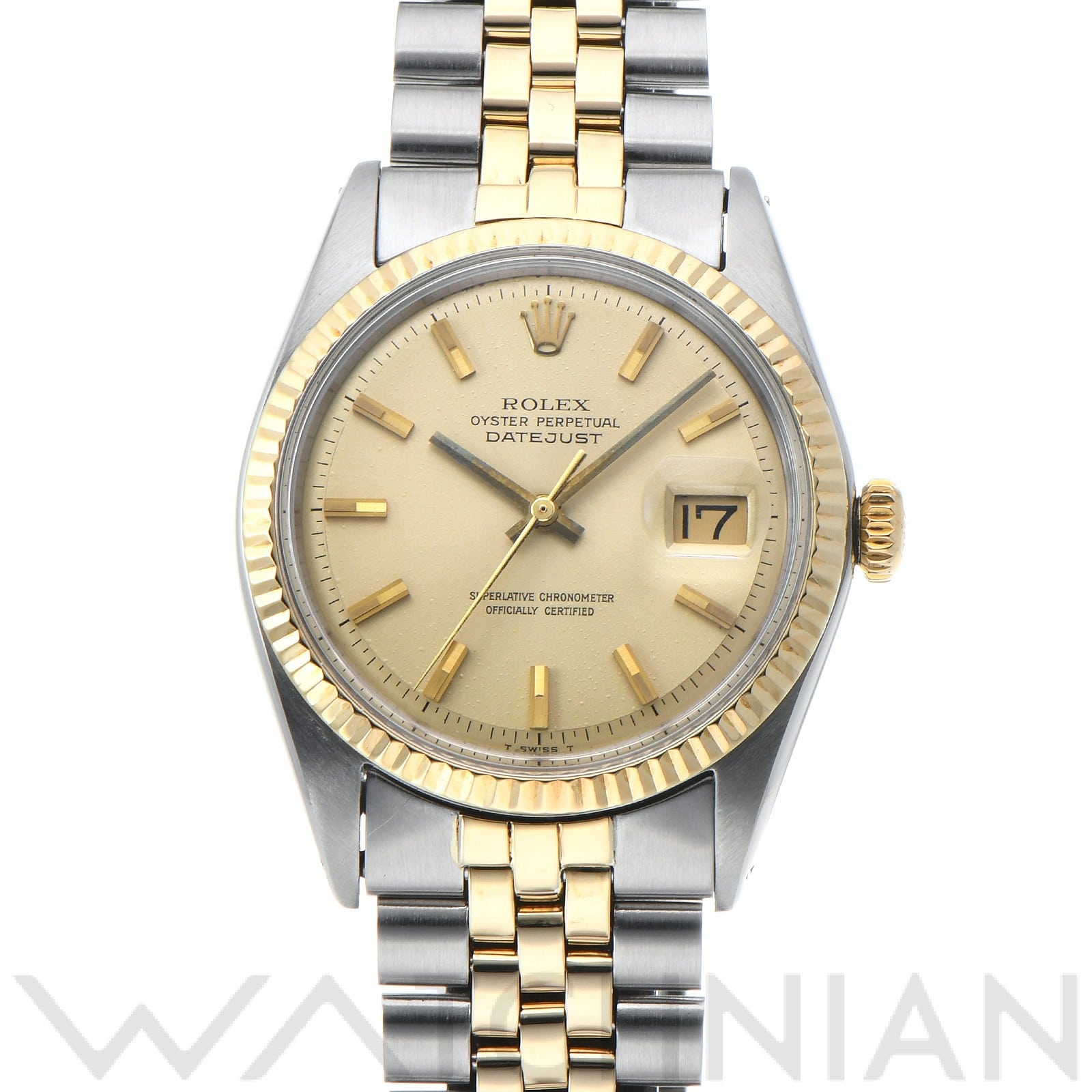 ロレックス / ROLEX デイトジャスト 1601 シャンパン メンズ 時計 【中古】【wristwatch】