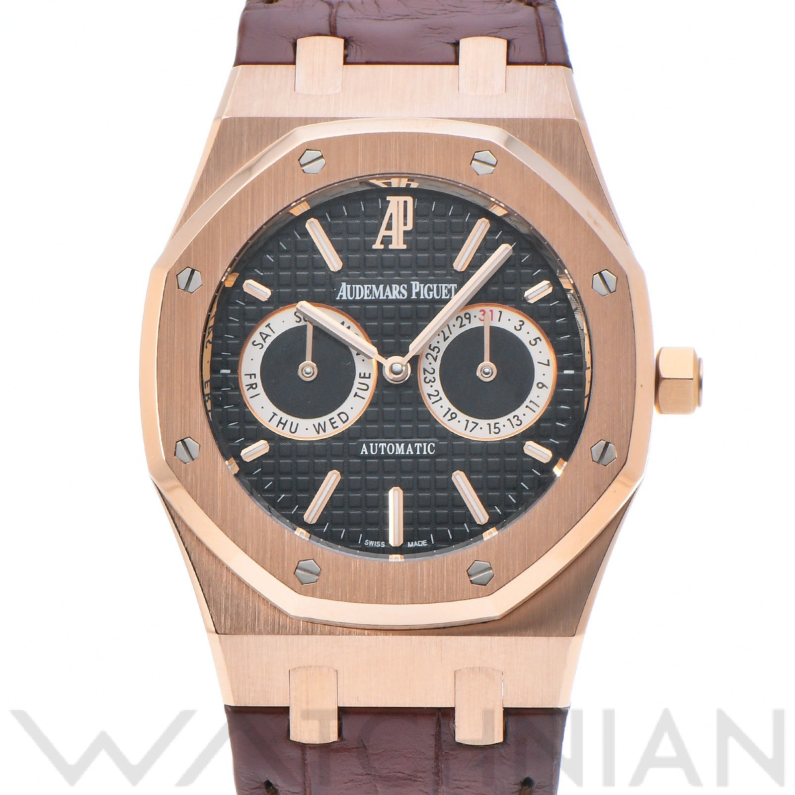 オーデマ ピゲ ロイヤルオーク デイデイト 26330OR.OO.D088CR.01 ブラック メンズ 時計 【中古】【wristwatch】