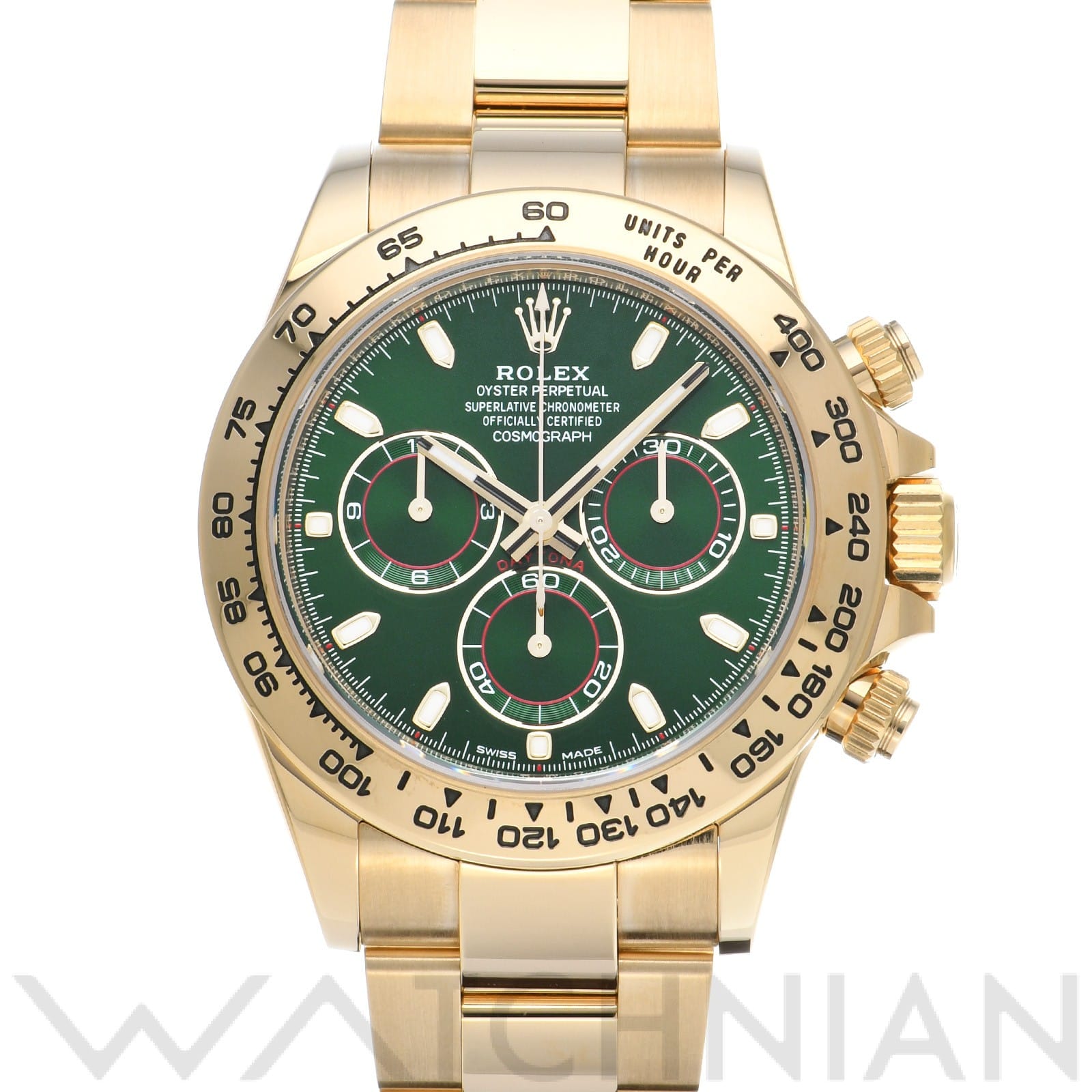 ロレックス コスモグラフ デイトナ 116508 ブライトグリーン メンズ 時計 【中古】【wristwatch】