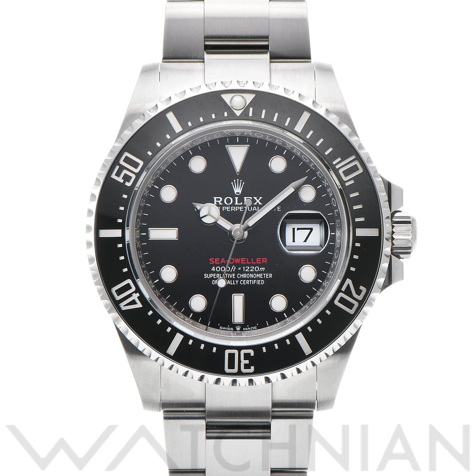 ロレックス シードゥエラー 126600 ブラック メンズ 時計 【中古】【wristwatch】