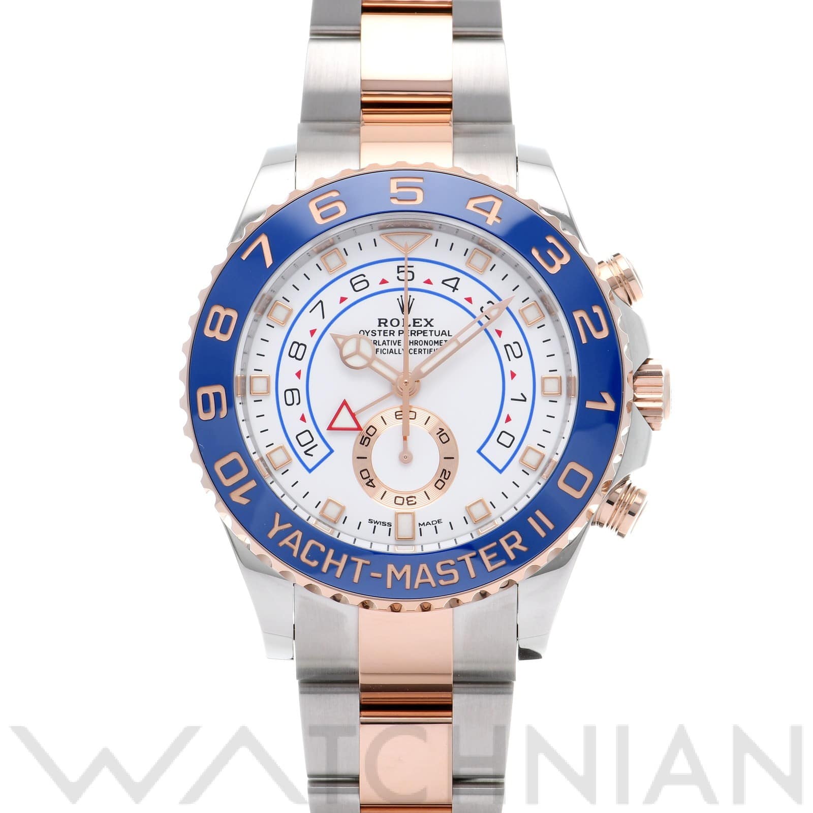 ロレックス ヨットマスターII 116681 ホワイト メンズ 時計 【新品】【wristwatch】