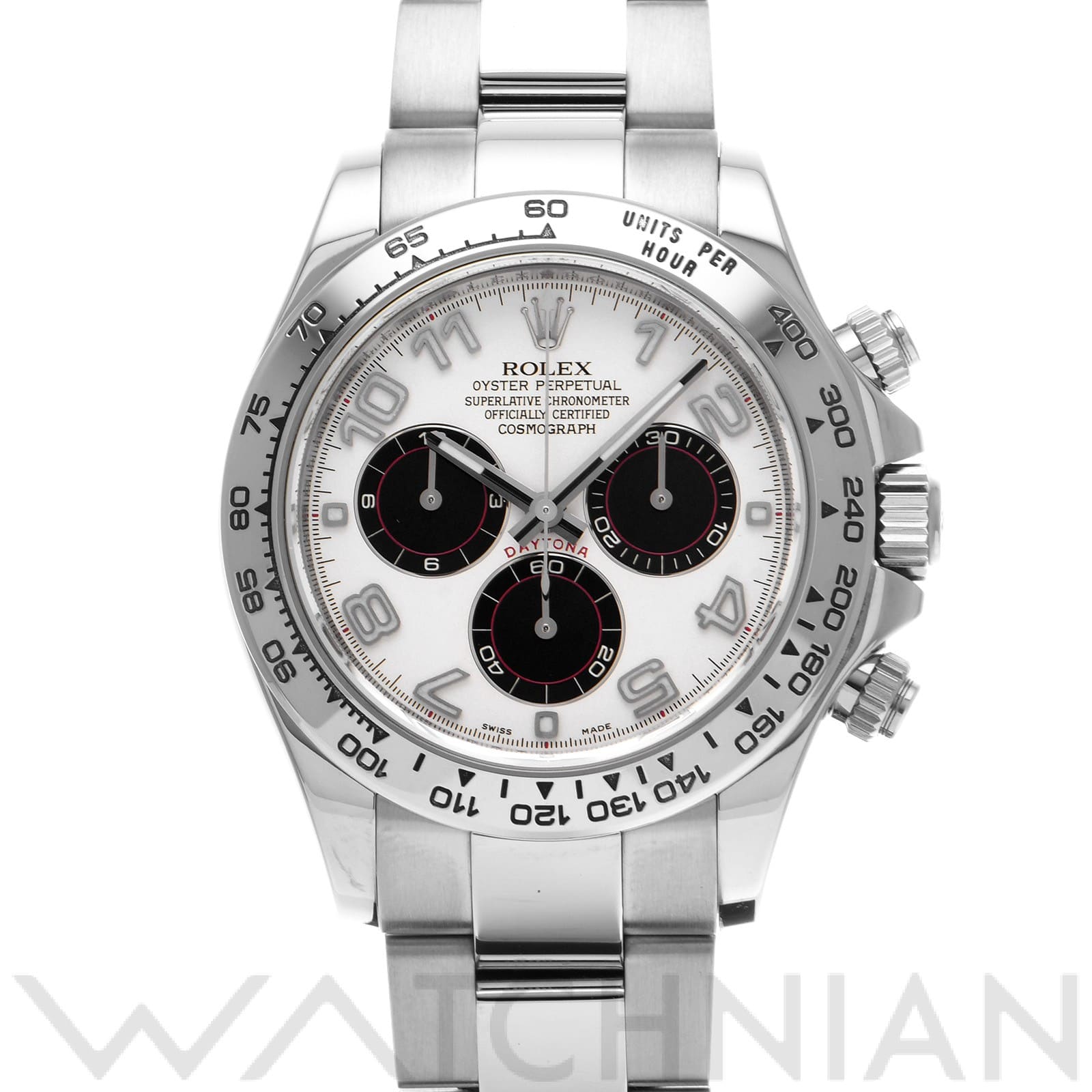 ロレックス コスモグラフ デイトナ 116509 アイボリー/ブラック メンズ 時計 【中古】【wristwatch】