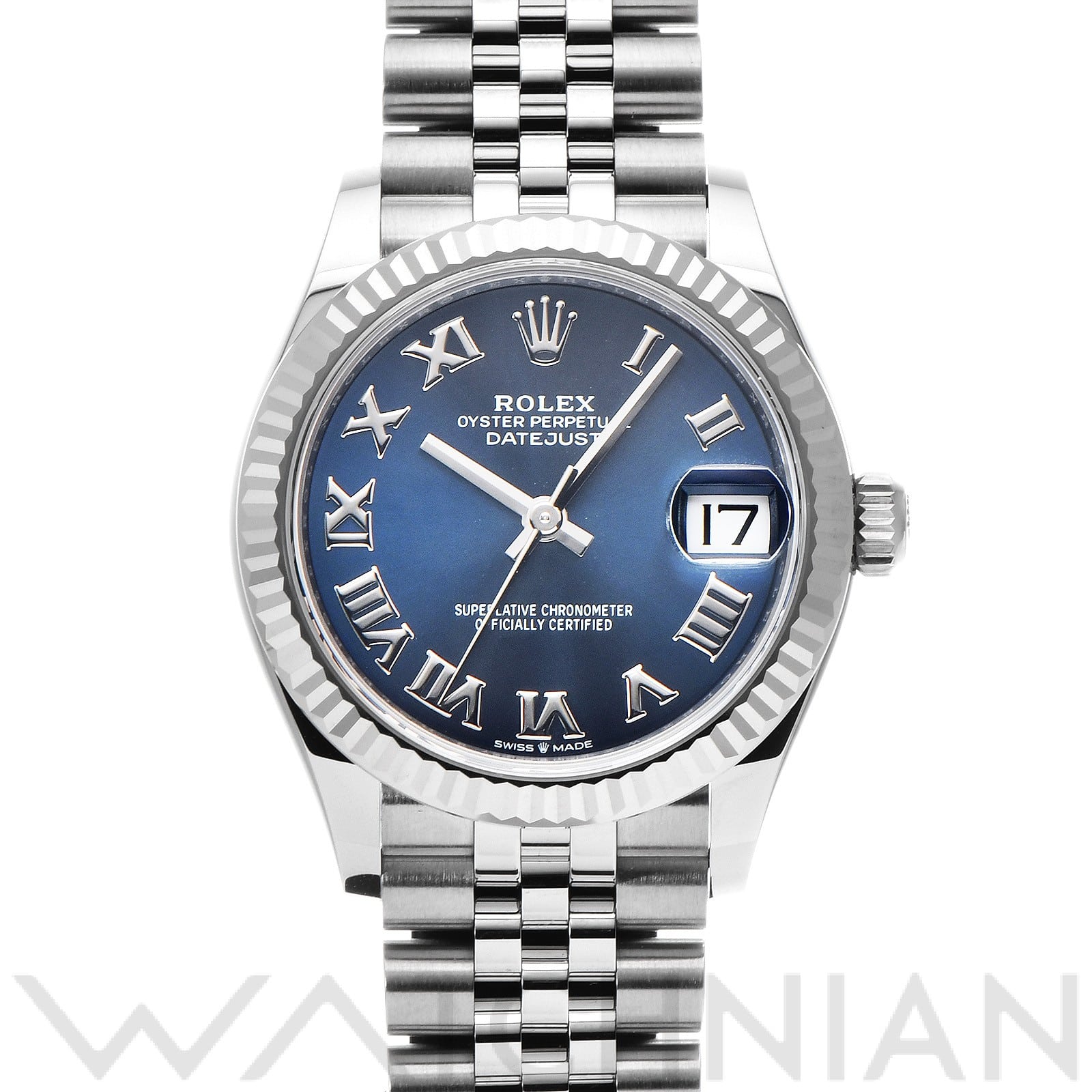 ロレックス / ROLEX デイトジャスト 31 278274 ブライトブルー ユニセックス 時計 【中古】【wristwatch】