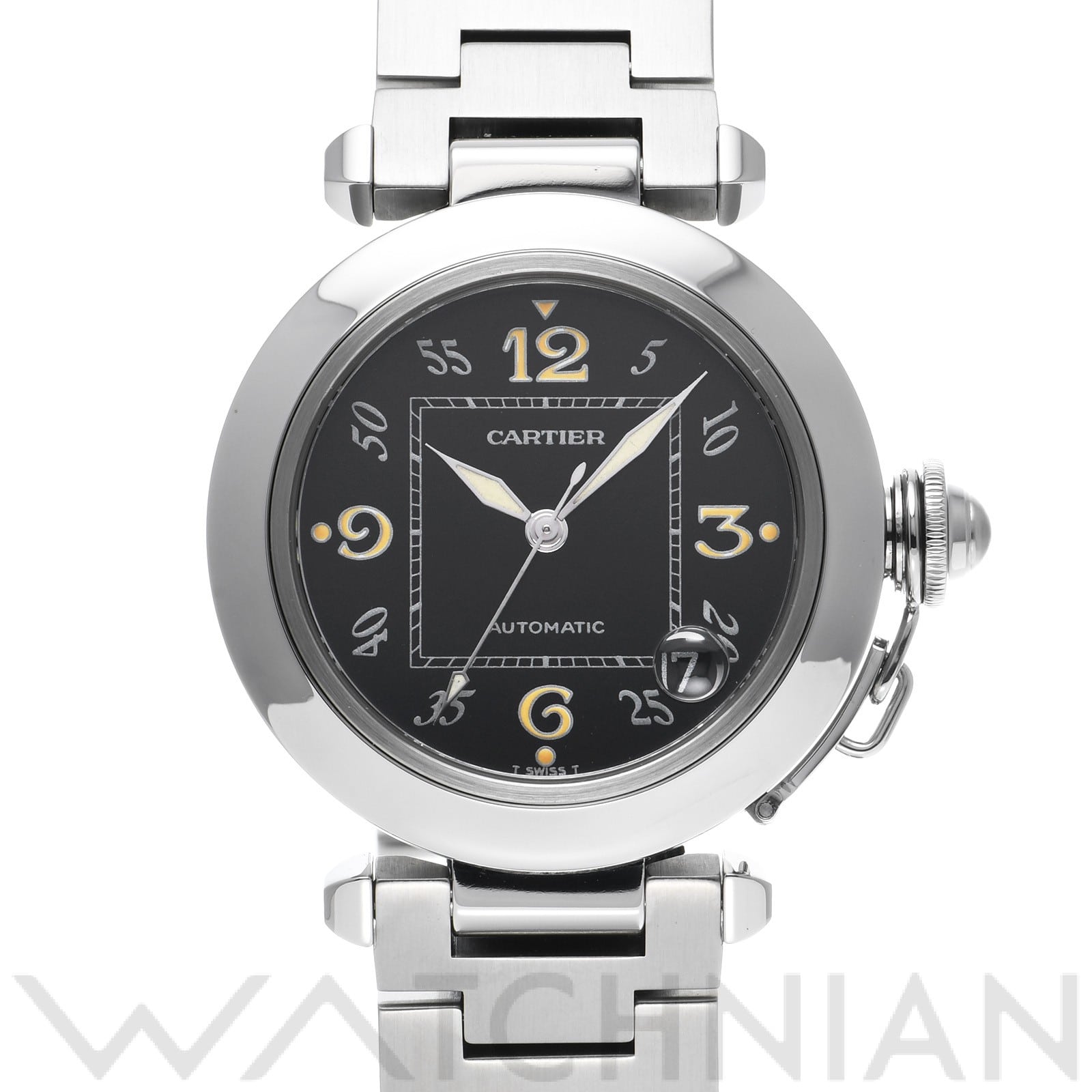 カルティエ / CARTIER パシャC W31043M7 ブラック ユニセックス 時計 【中古】【wristwatch】