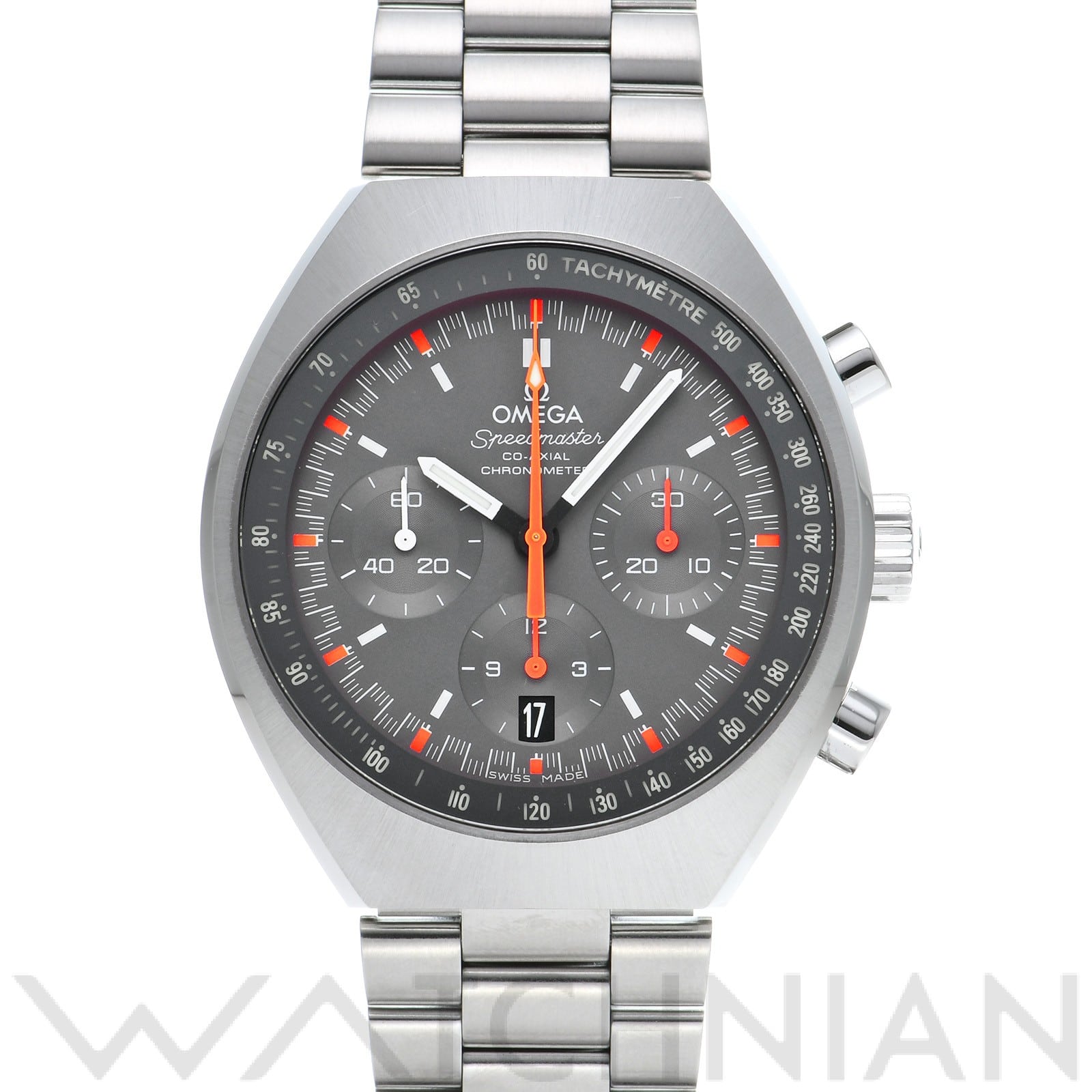 オメガ / OMEGA スピードマスター マークII コーアクシャル 327.10.43.50.06.001 グレー メンズ 時計 【中古】【wristwatch】