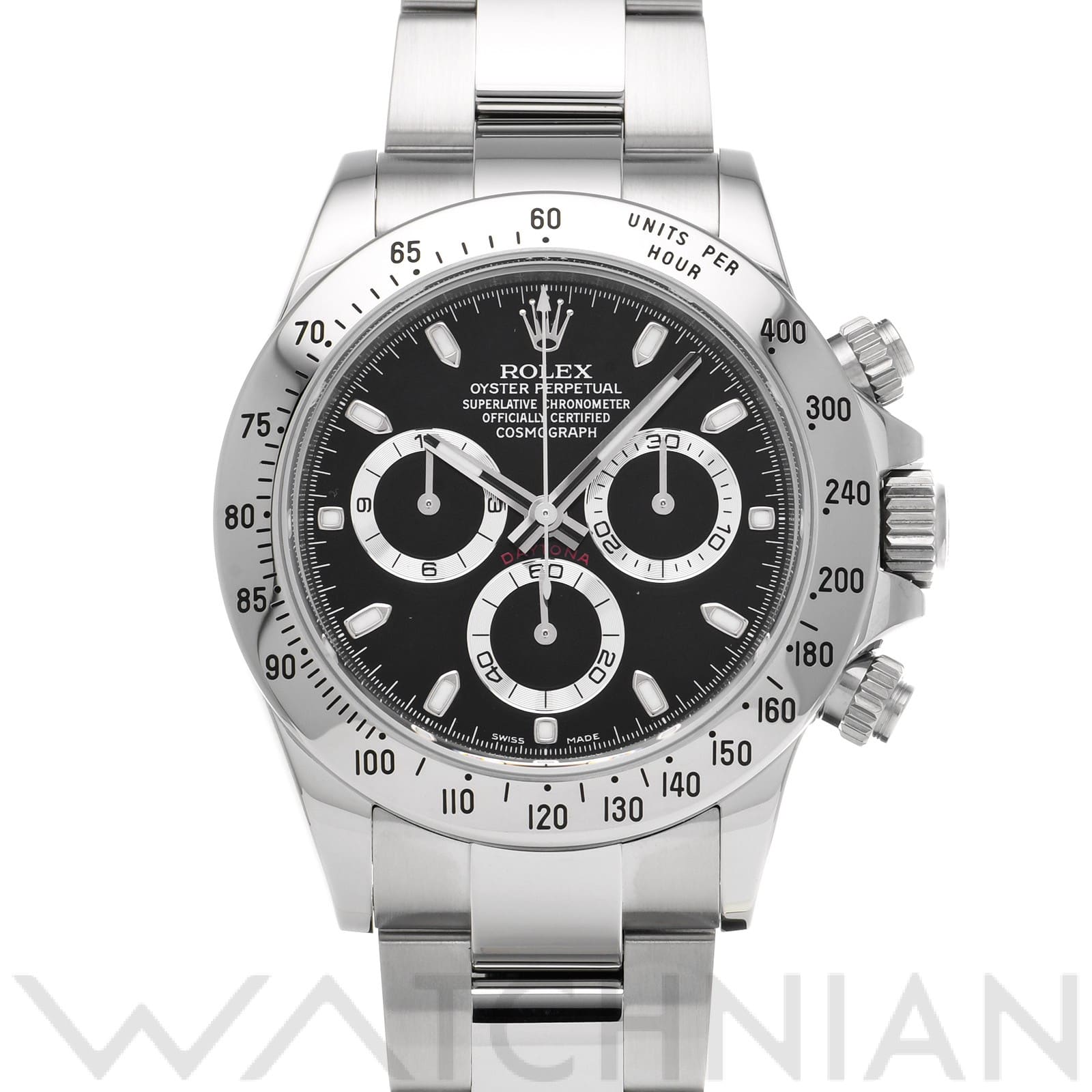 ロレックス コスモグラフ デイトナ 116520 ブラック メンズ 時計 【中古】【wristwatch】