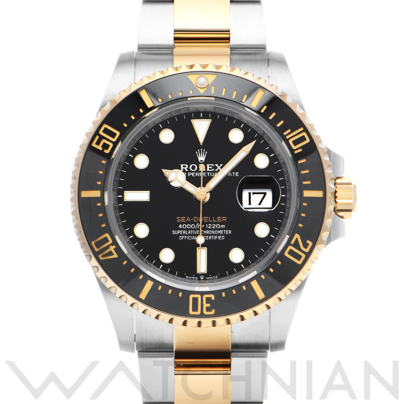 ロレックス シードゥエラー 126603 ブラック メンズ 時計 【中古】【wristwatch】