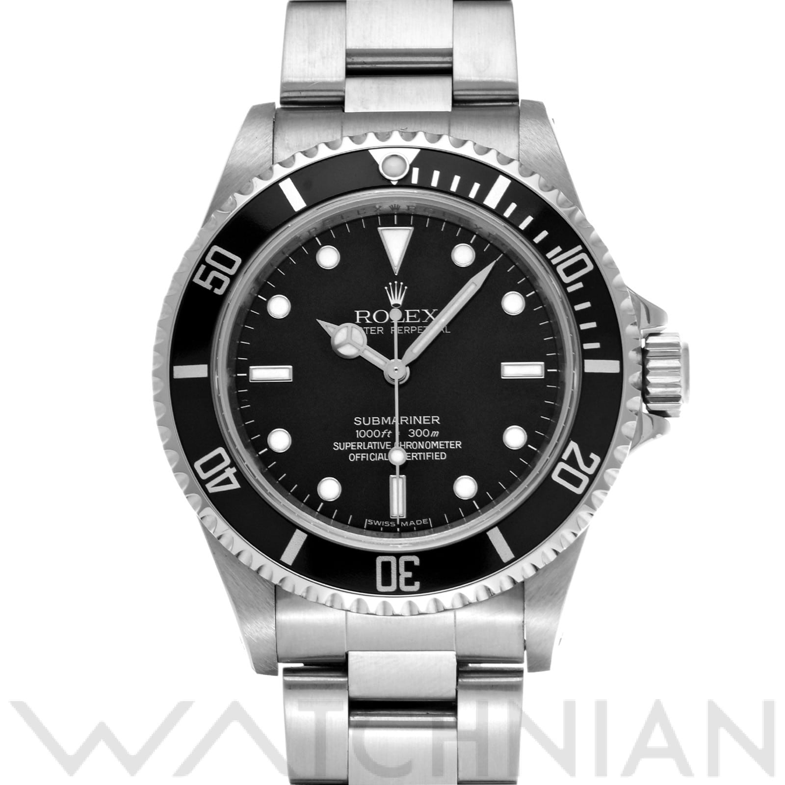 サブマリーナ 14060M M番(2008年頃製造) ブラック ロレックス ROLEX メンズ 【中古】