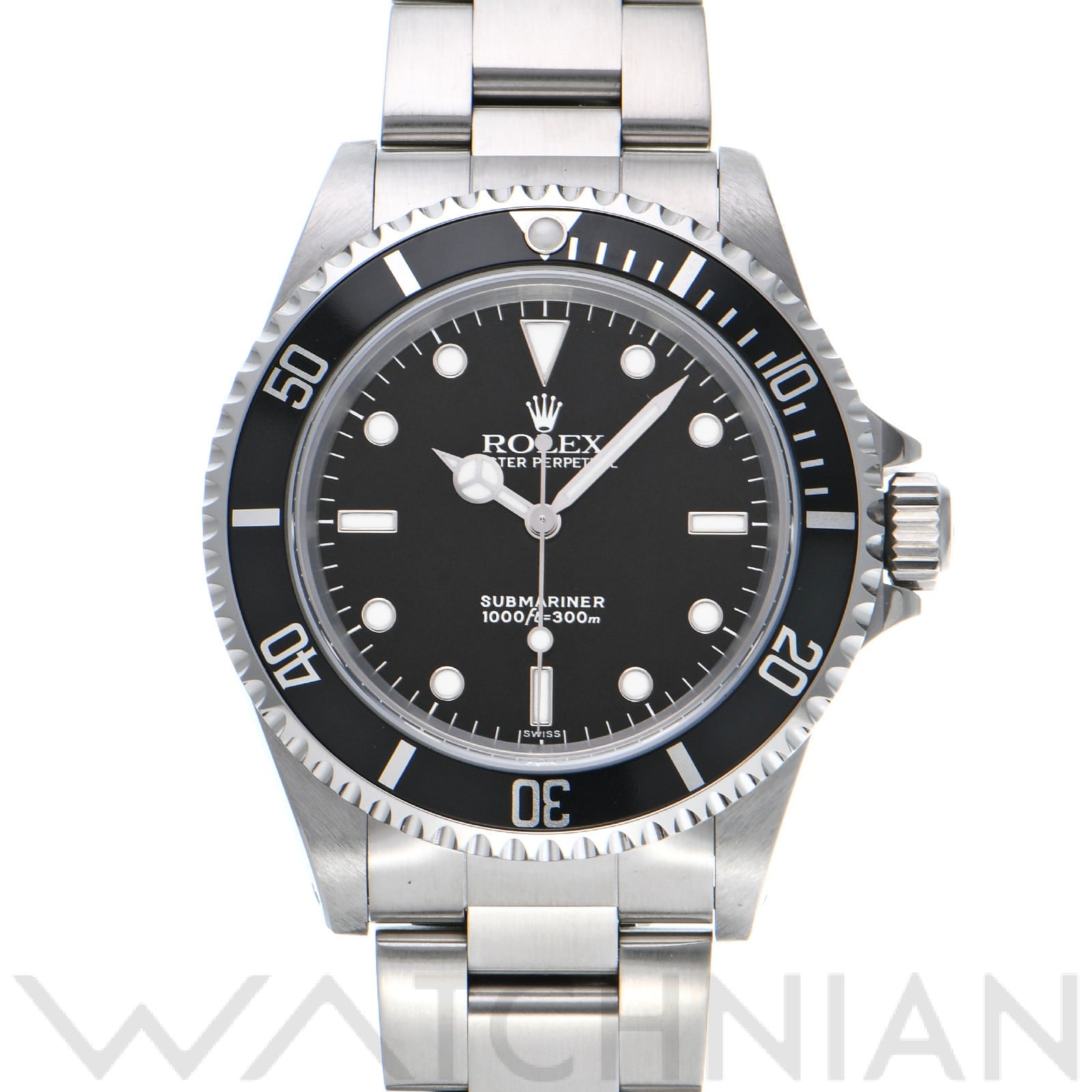 サブマリーナ 14060 A番(1999年頃製造) ブラック ロレックス ROLEX メンズ 【中古】