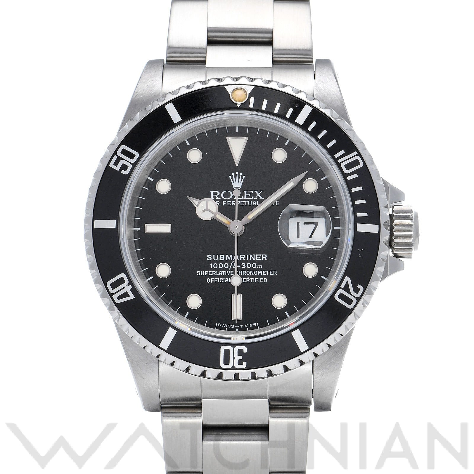 ロレックス / ROLEX サブマリーナ デイト 16610 ブラック メンズ 時計 【中古】【wristwatch】