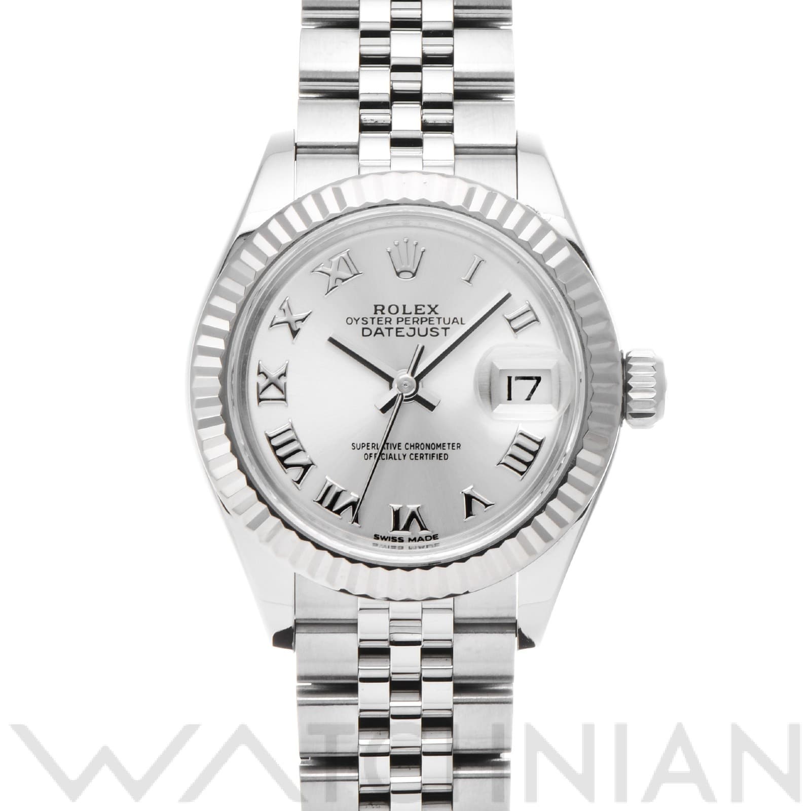 ロレックス レディ デイトジャスト 28 279174 シルバー レディース 時計 【中古】【wristwatch】