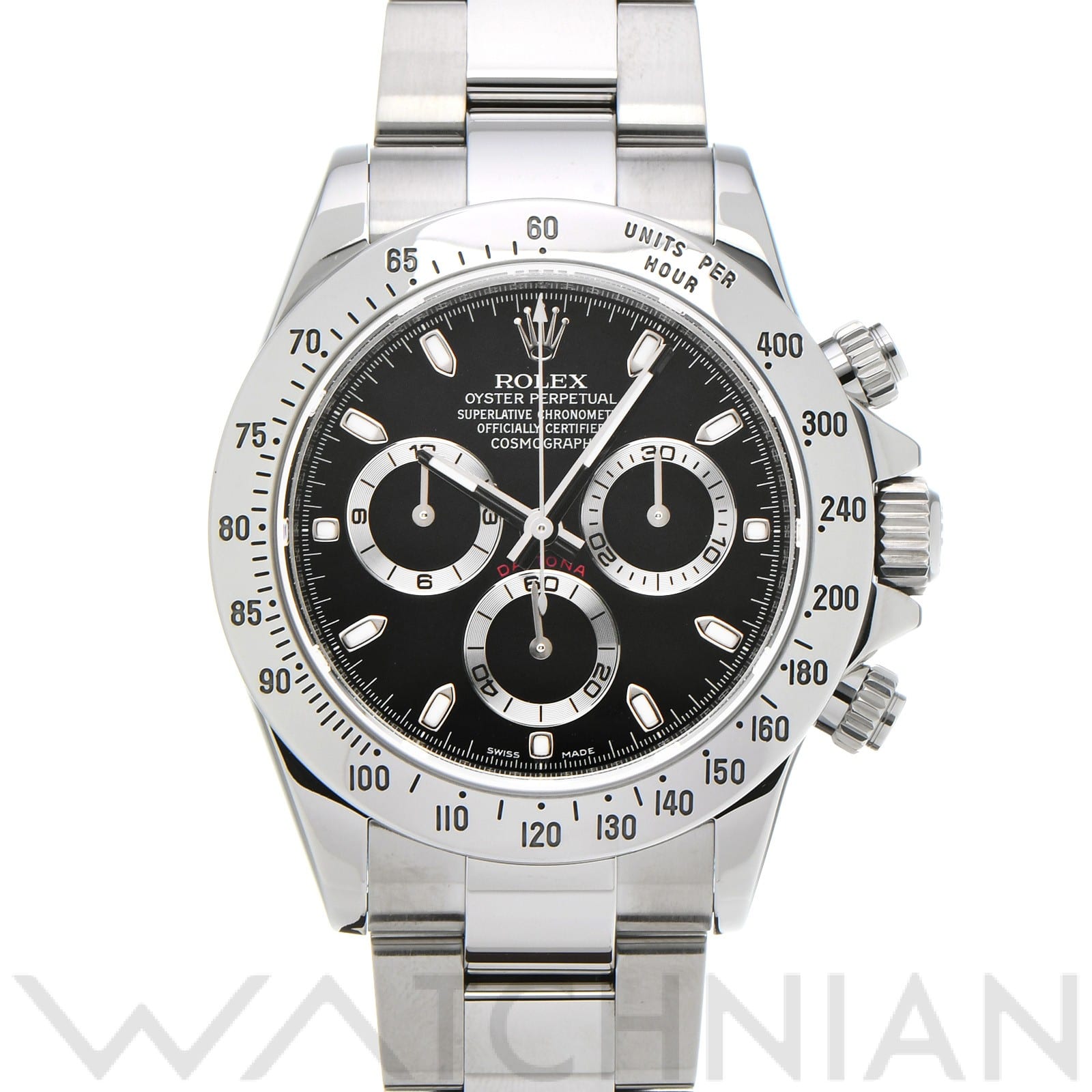 ロレックス コスモグラフ デイトナ 116520 ブラック メンズ 時計 【中古】【wristwatch】