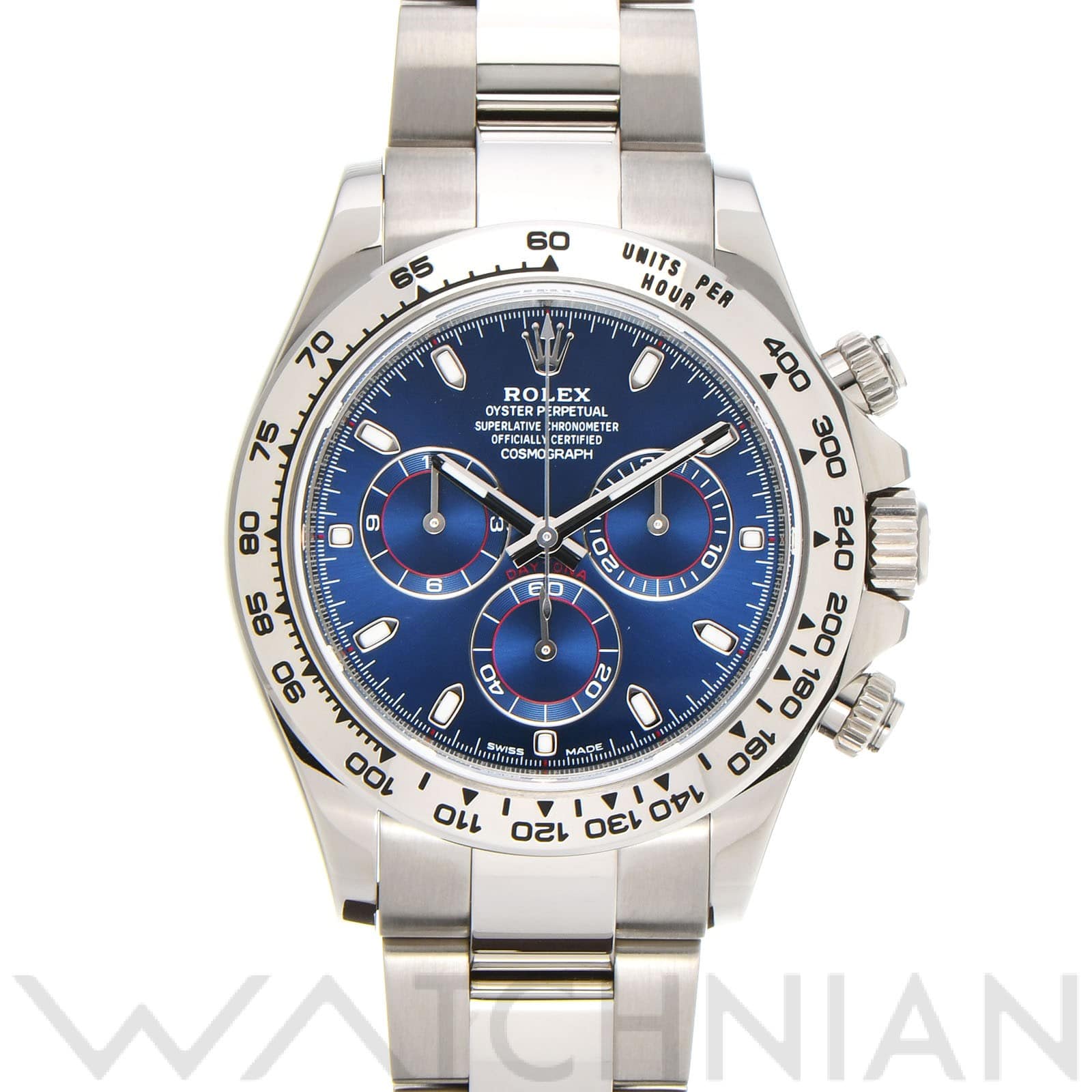 ロレックス コスモグラフ デイトナ 116509 ブライトブルー メンズ 時計 【中古】【wristwatch】