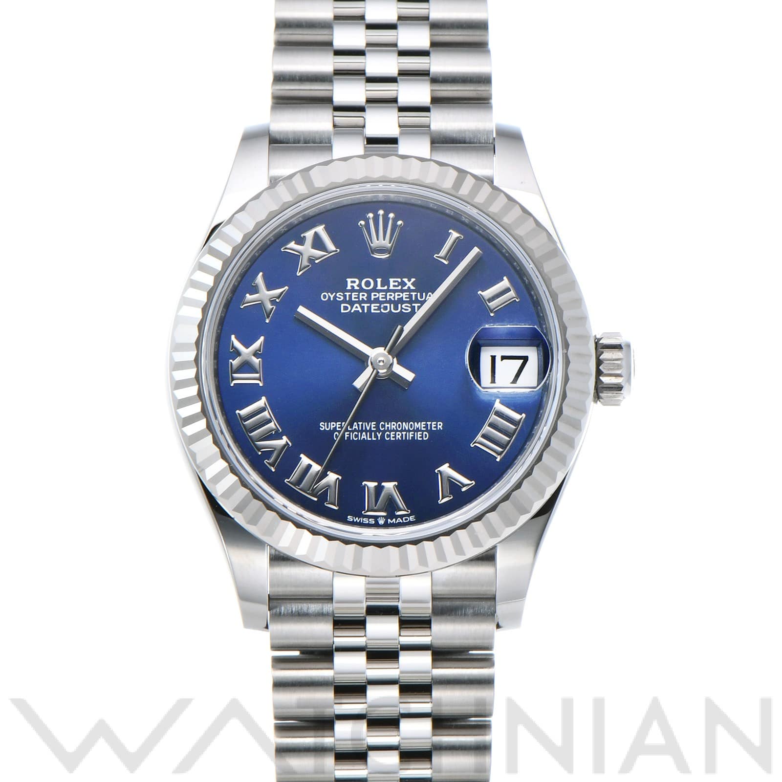 ロレックス / ROLEX デイトジャスト 31 278274 ブライトブルー ユニセックス 時計 【中古】【wristwatch】