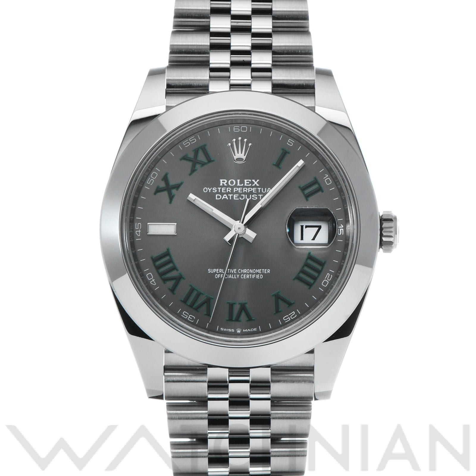 ロレックス / ROLEX デイトジャスト 41 126300 スレート メンズ 時計 【未使用】【wristwatch】