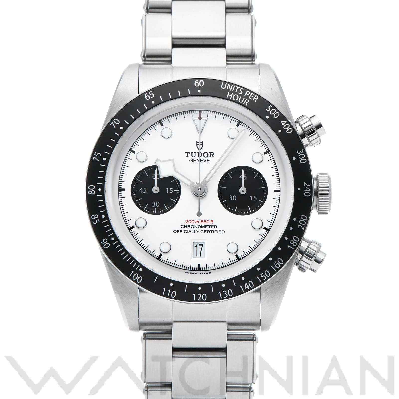 チューダー / チュードル / TUDOR ブラックベイ クロノ 79360N シルバー/ブラック メンズ 時計 【中古】【wristwatch】