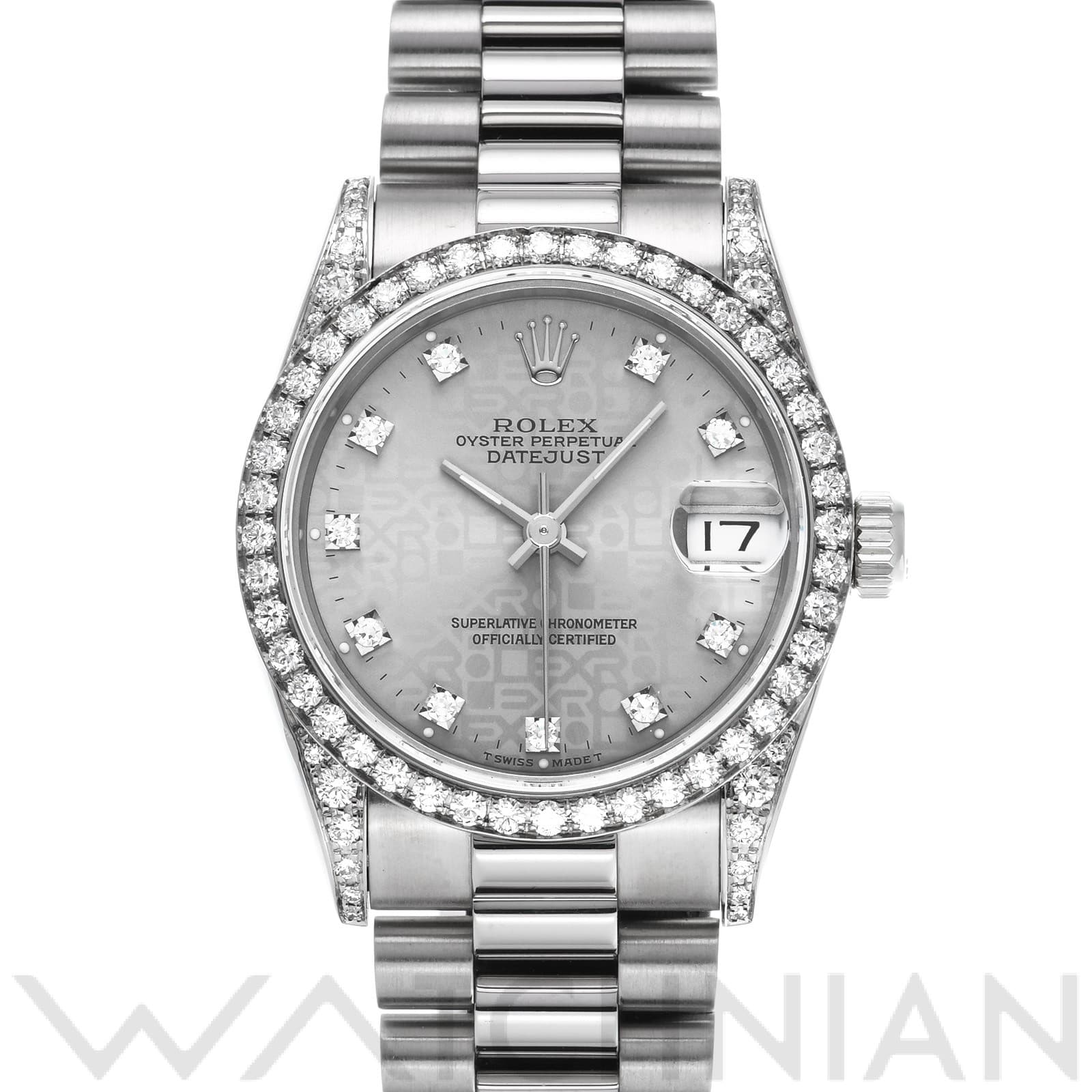 ロレックス / ROLEX デイトジャスト 68159G シルバーコンピュータ/ダイヤモンド ユニセックス 時計 【中古】【wristwatch】