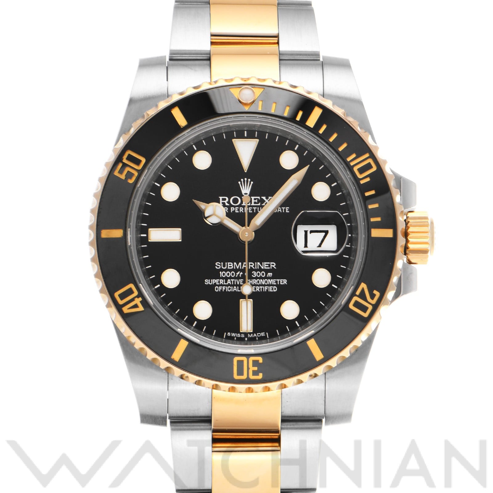 ロレックス / ROLEX サブマリーナ デイト 116613LN ブラック メンズ 時計 【中古】【wristwatch】