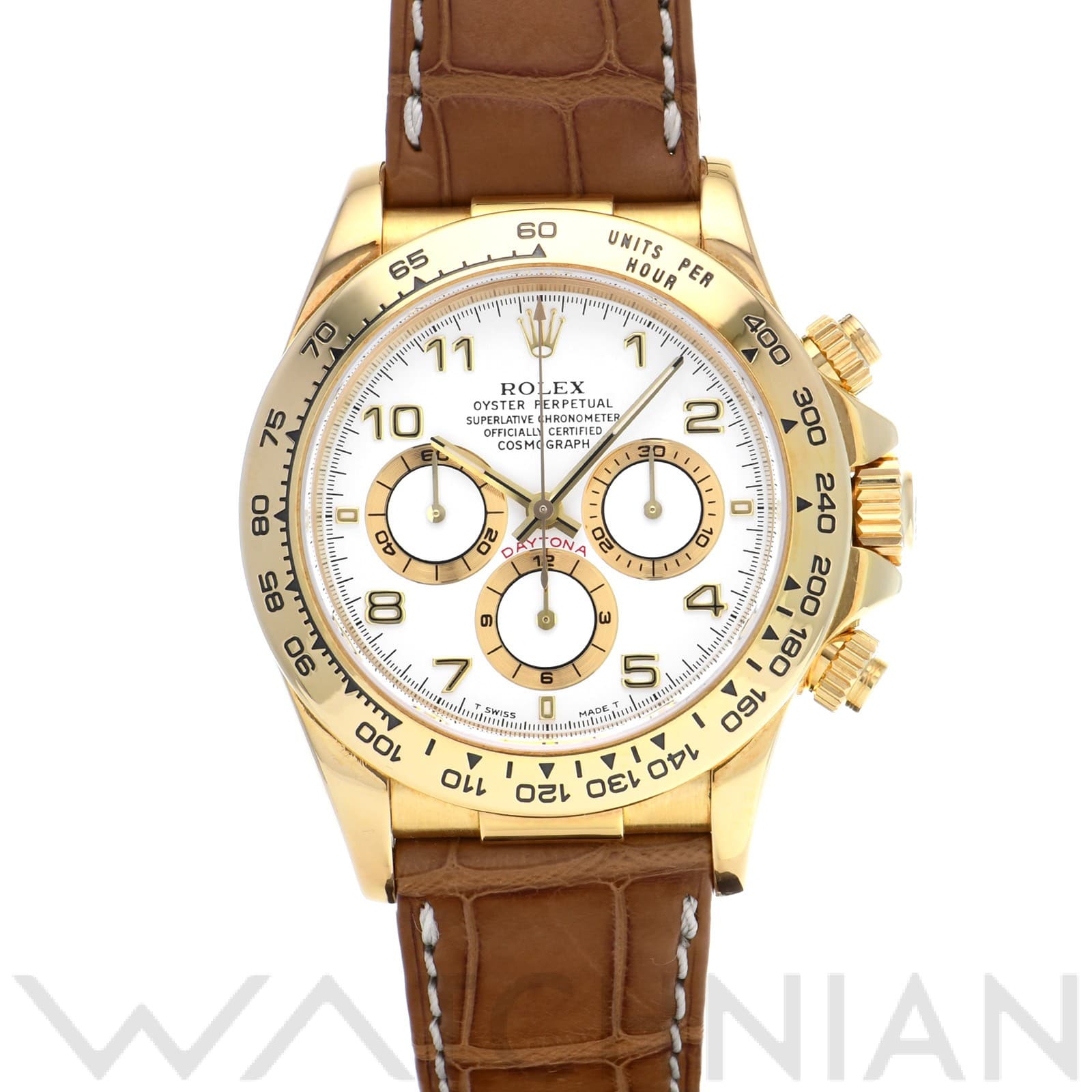 ロレックス コスモグラフ デイトナ 16518 ホワイト メンズ 時計 【中古】【wristwatch】
