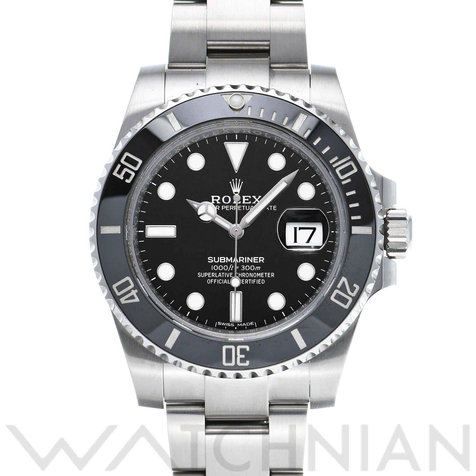 ロレックス サブマリーナ デイト 116610LN ブラック メンズ 時計 【中古】【wristwatch】