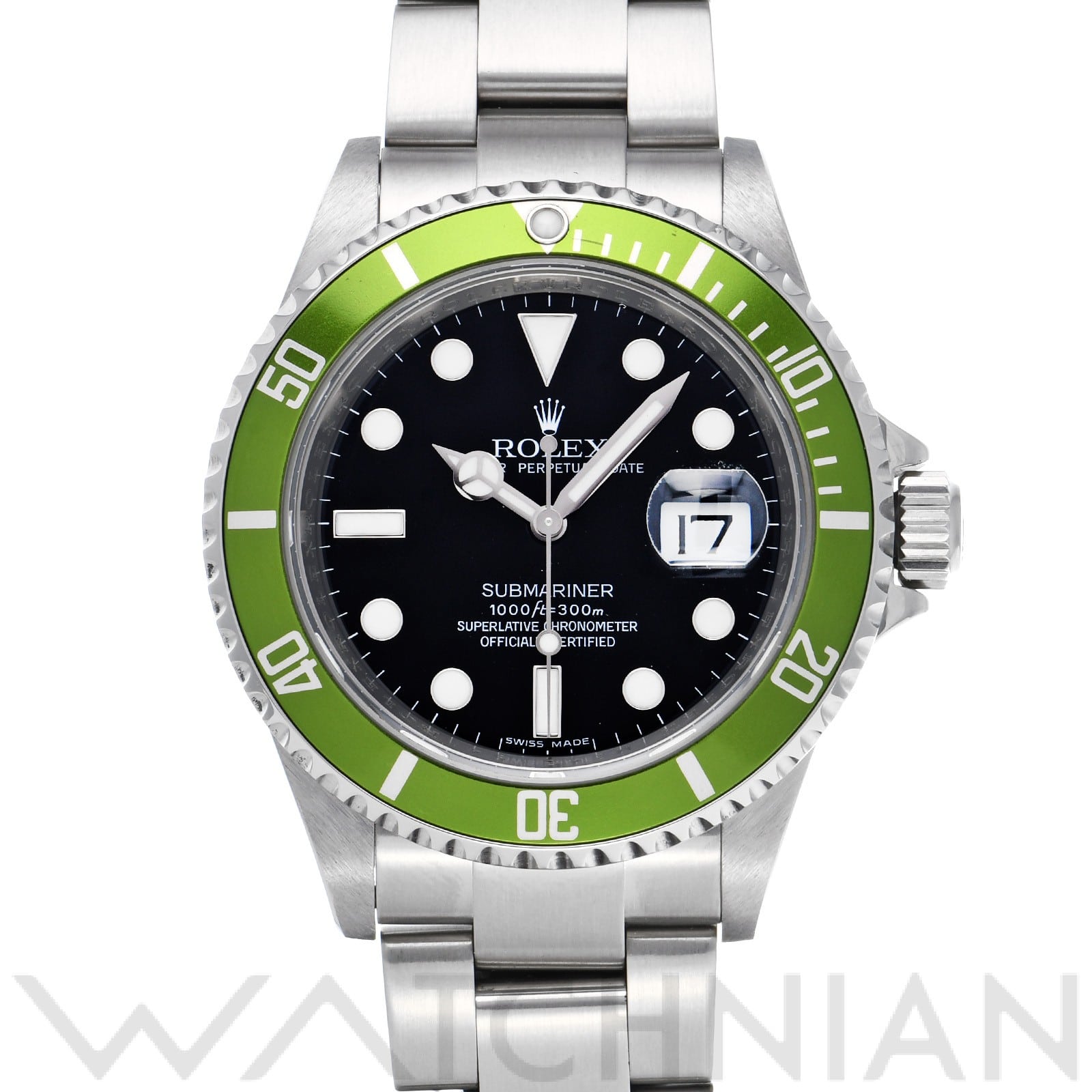 ロレックス / ROLEX サブマリーナ デイト 16610LV ブラック メンズ 時計 【中古】【wristwatch】