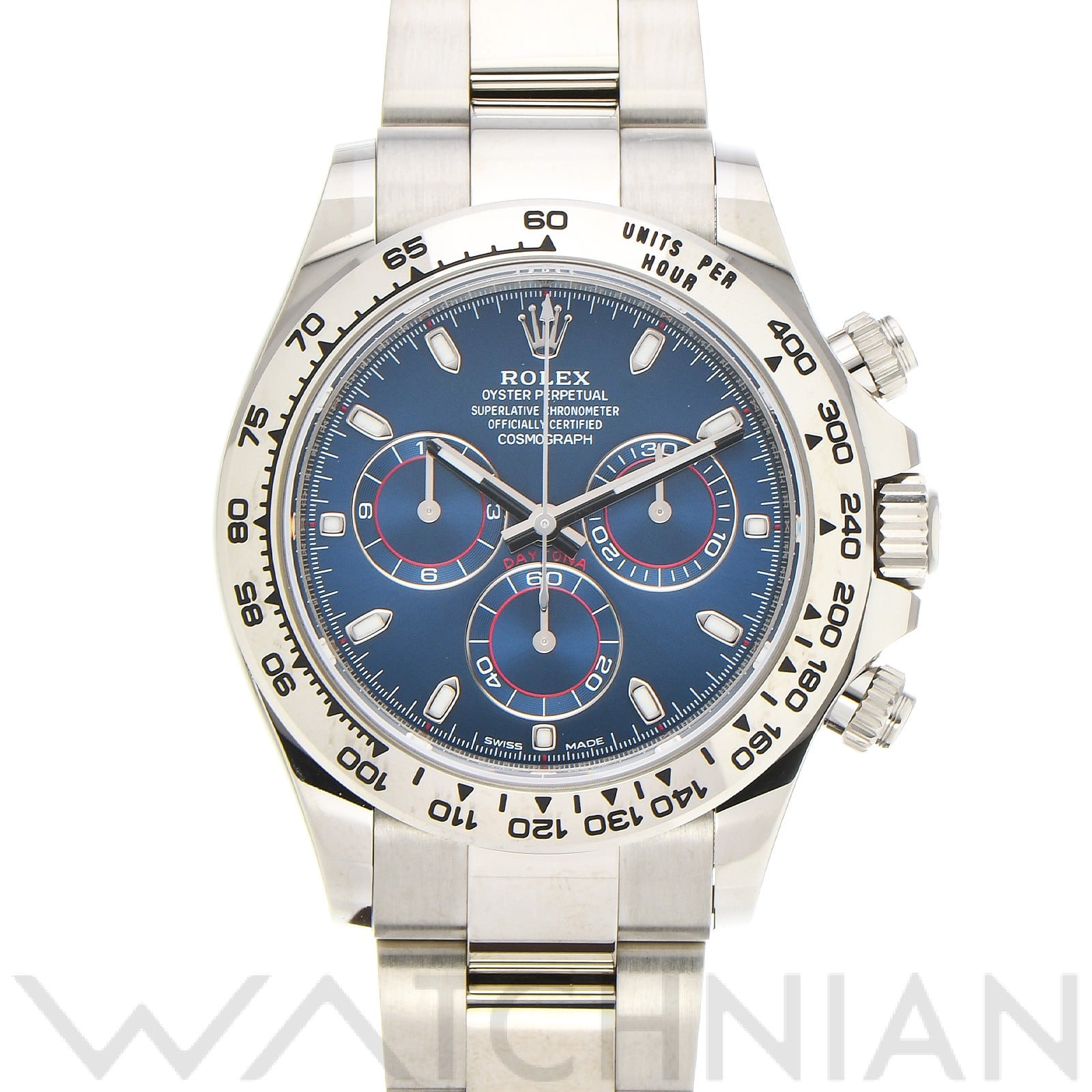 ロレックス コスモグラフ デイトナ 116509 ブライトブルー メンズ 時計 【中古】【wristwatch】