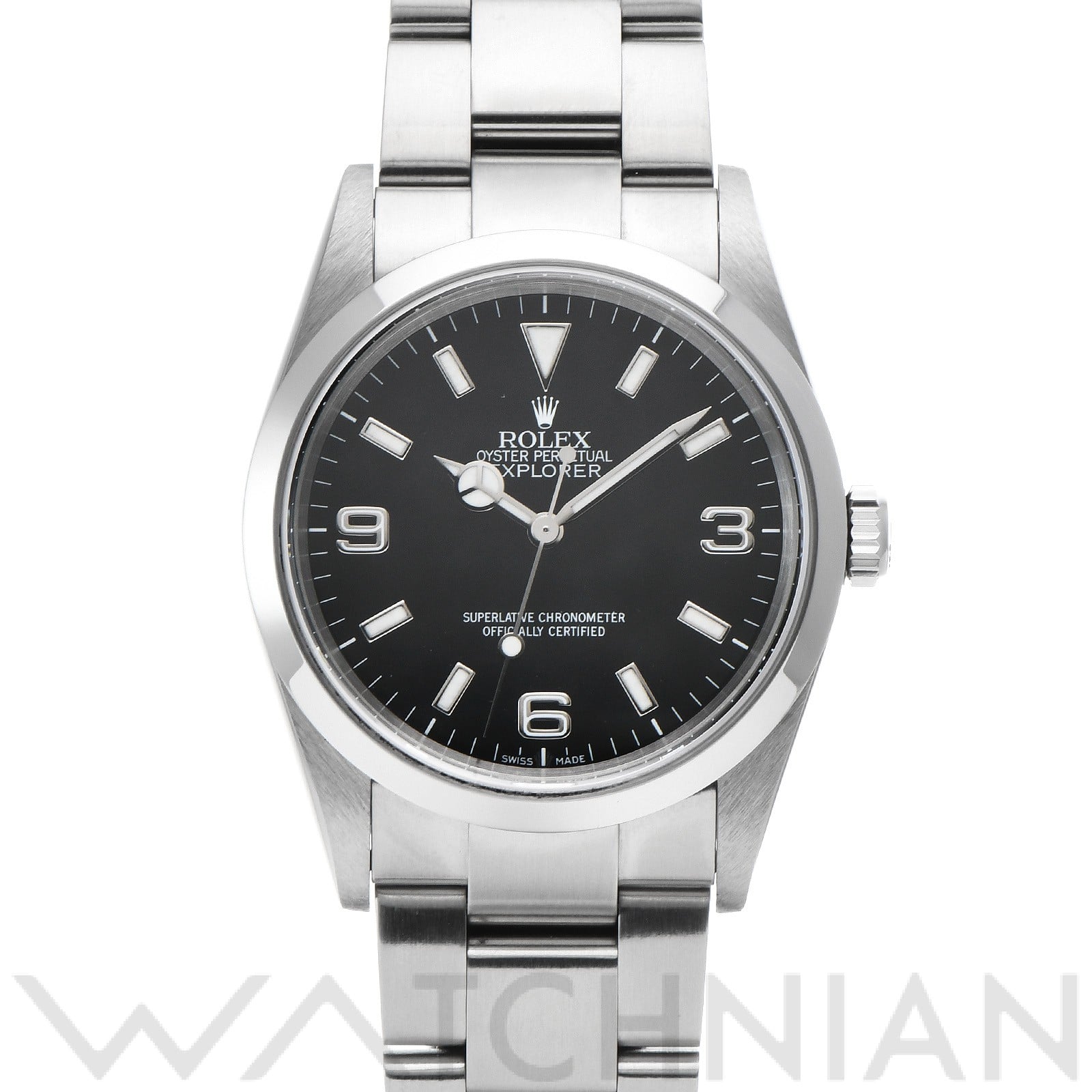 ロレックス エクスプローラー 114270 ブラック メンズ 時計 【中古】【wristwatch】